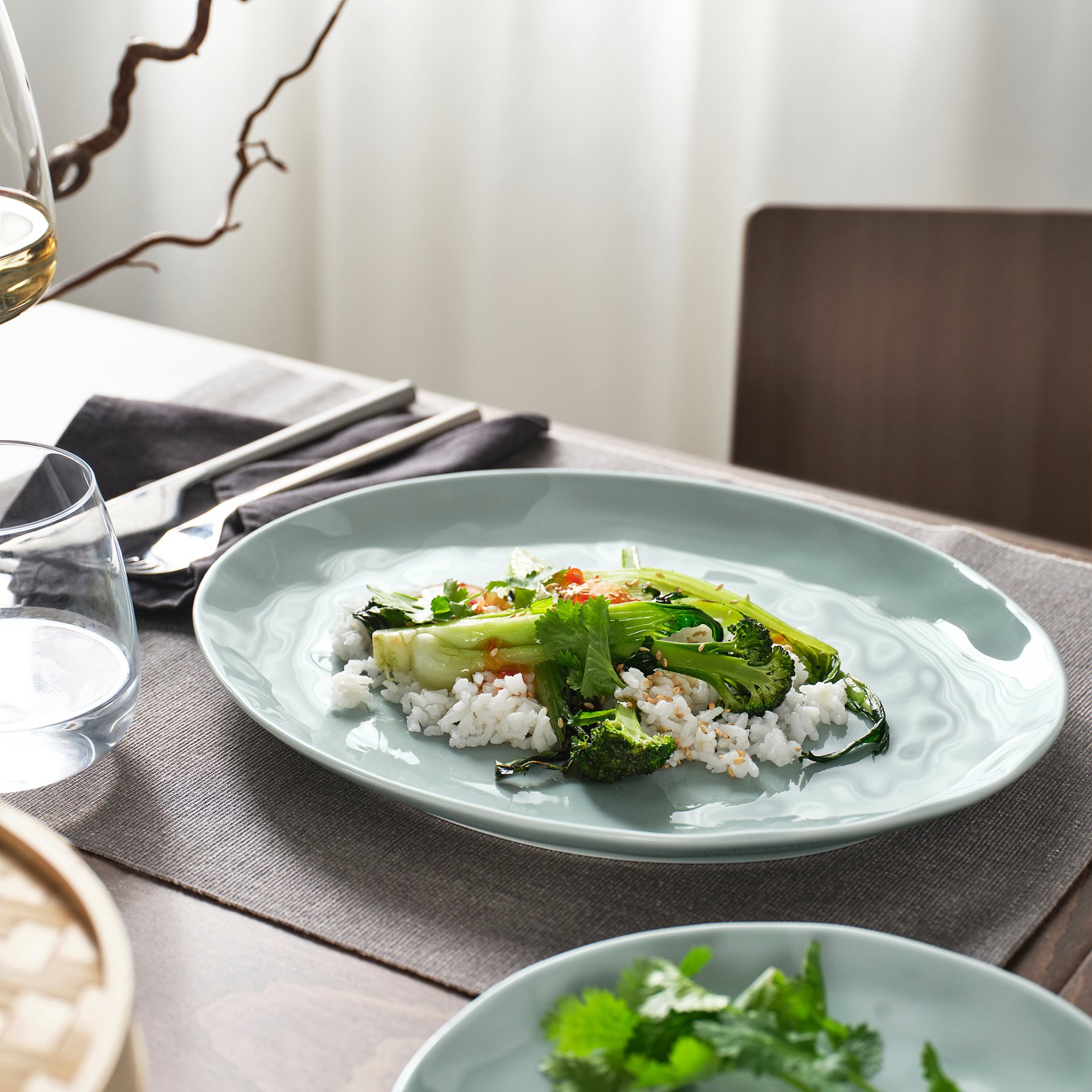 FORELLTETRA, πιάτο, 29x25 cm, 106.226.35