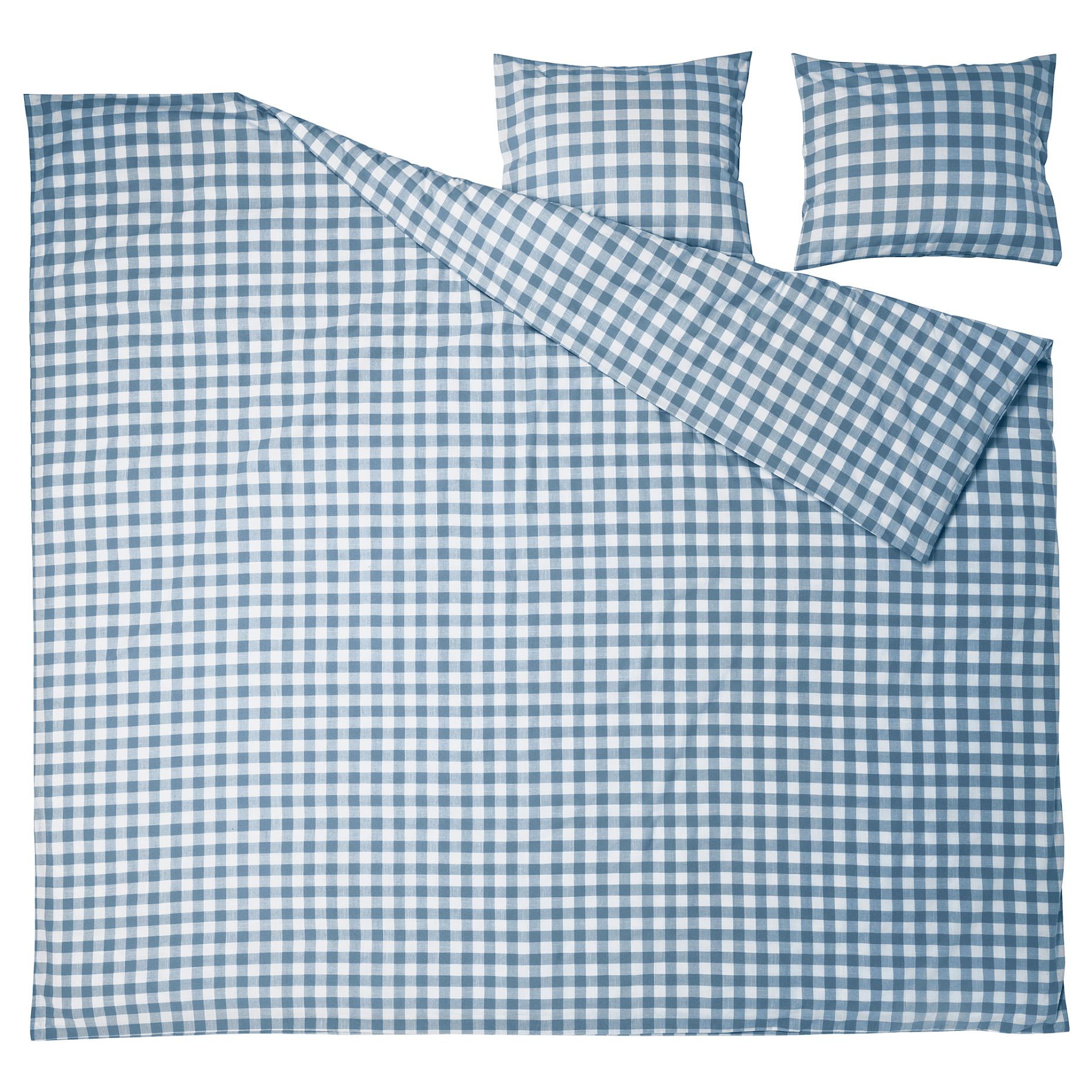 EKTANDVINGE, duvet cover and 2 pillowcases, 240x220/50x60 cm, 106.326.63