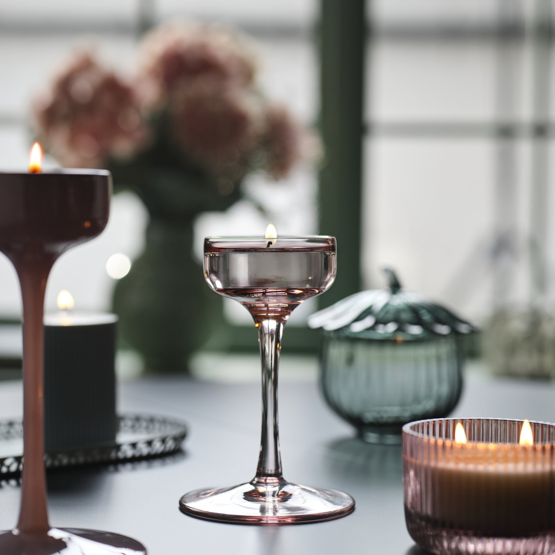 BLOMSTER, candle holder, 17 cm, 106.364.30