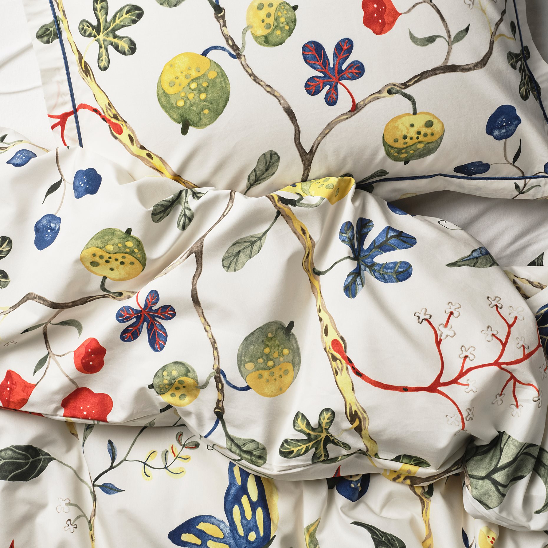 KRONBUSKE, duvet cover and 2 pillowcases, 240x220/50x60 cm, 106.376.46