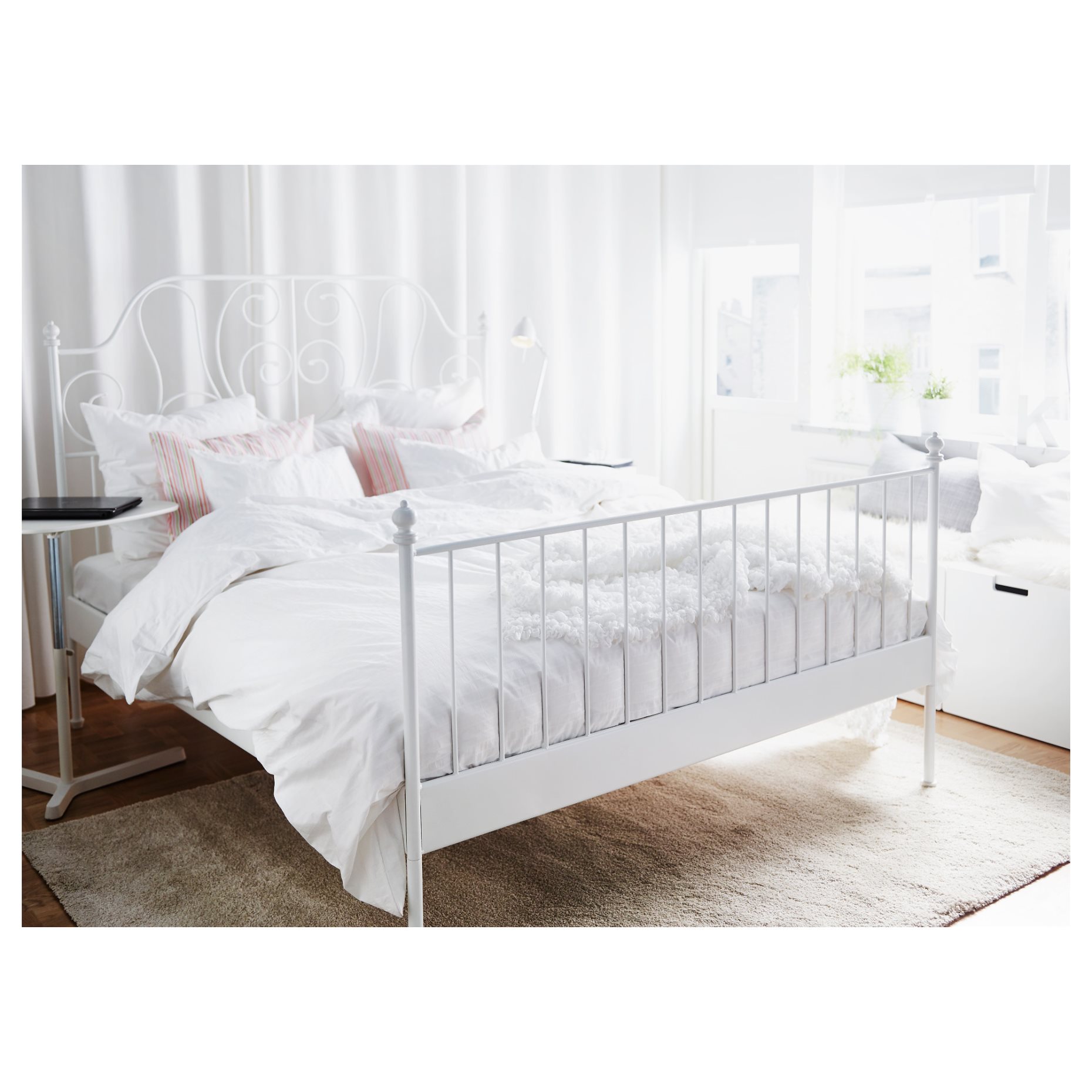 LEIRVIK, bed frame, 160X200 cm, 192.773.19