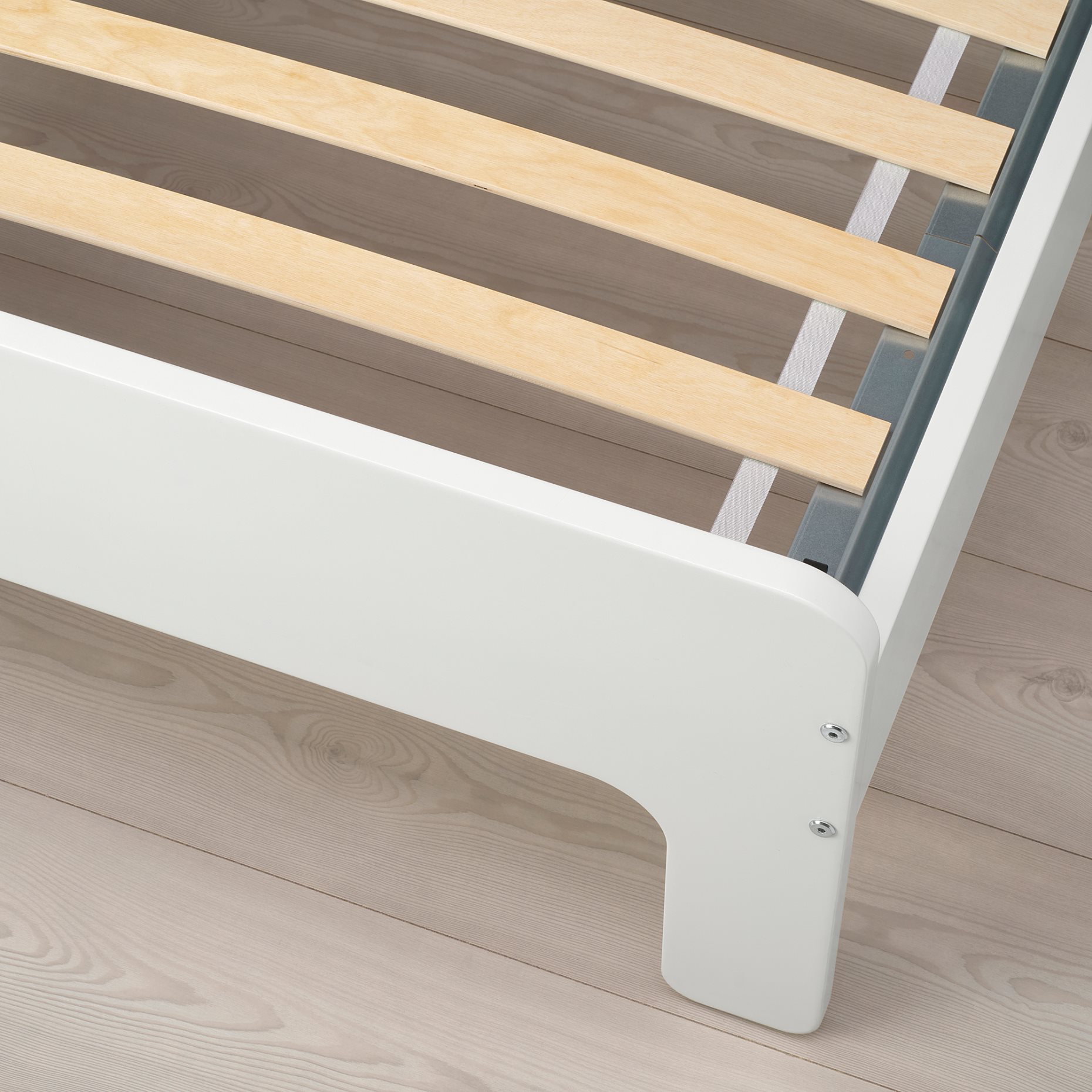 SLÄKT, extendable bed frame with slatted bed base, 193.264.28