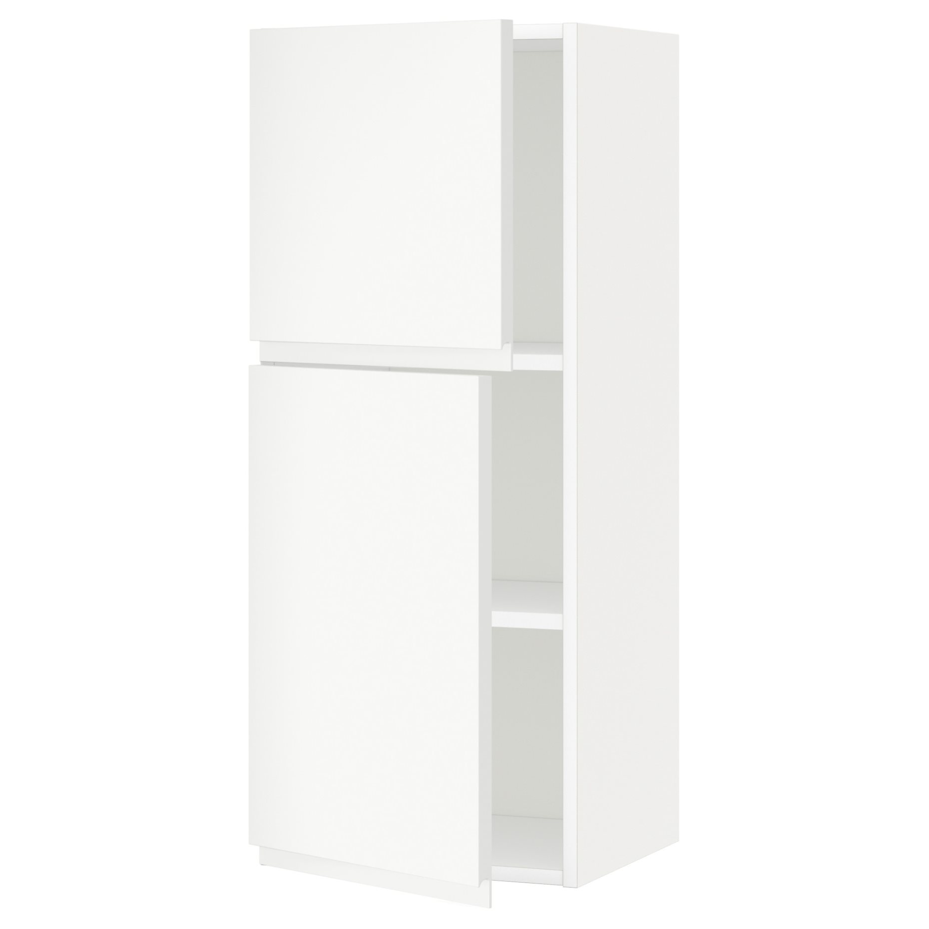 METOD, wall cabinet with shelves/2 doors, 40x100 cm, 194.648.82