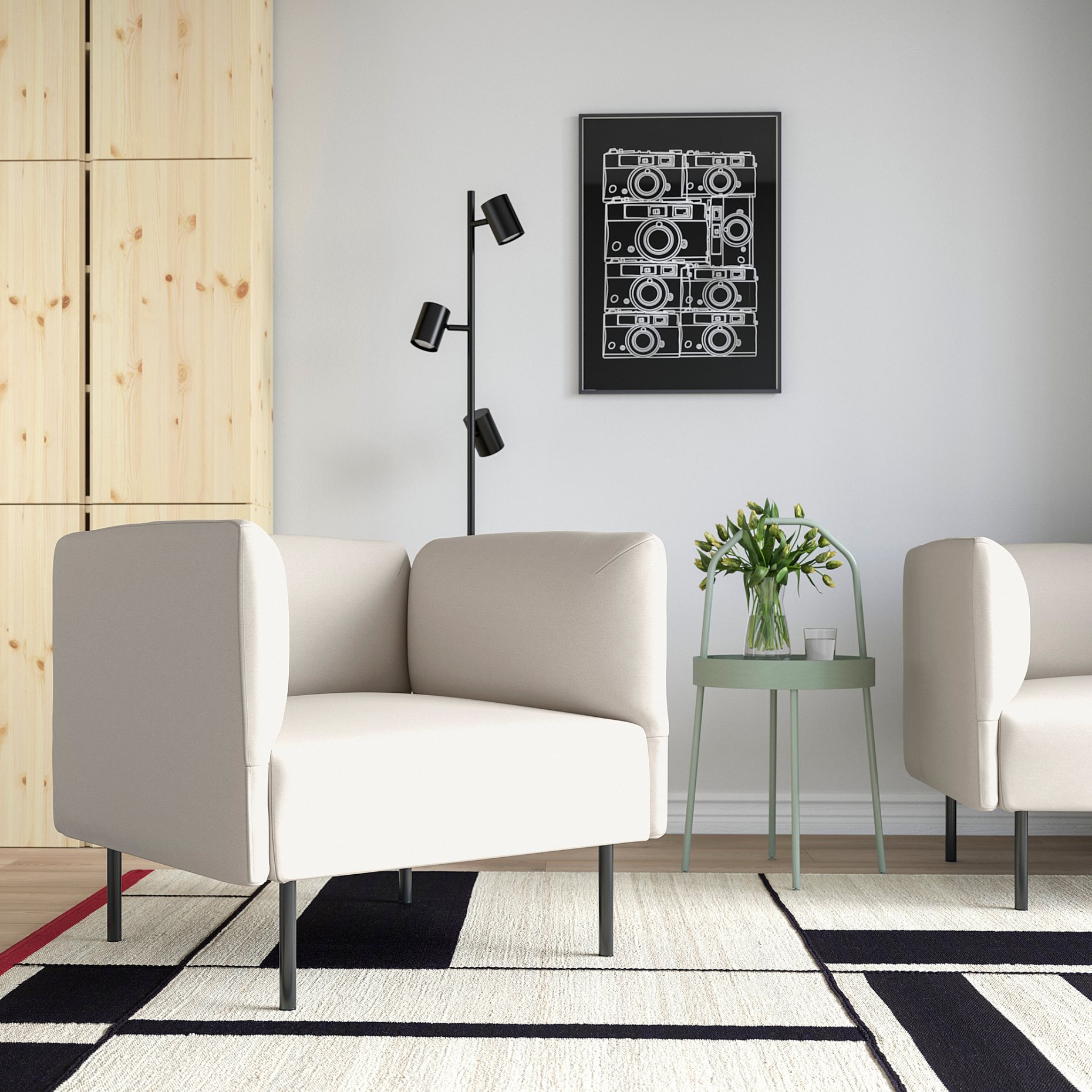 LILLEHEM, πολυθρόνα, 194.703.26