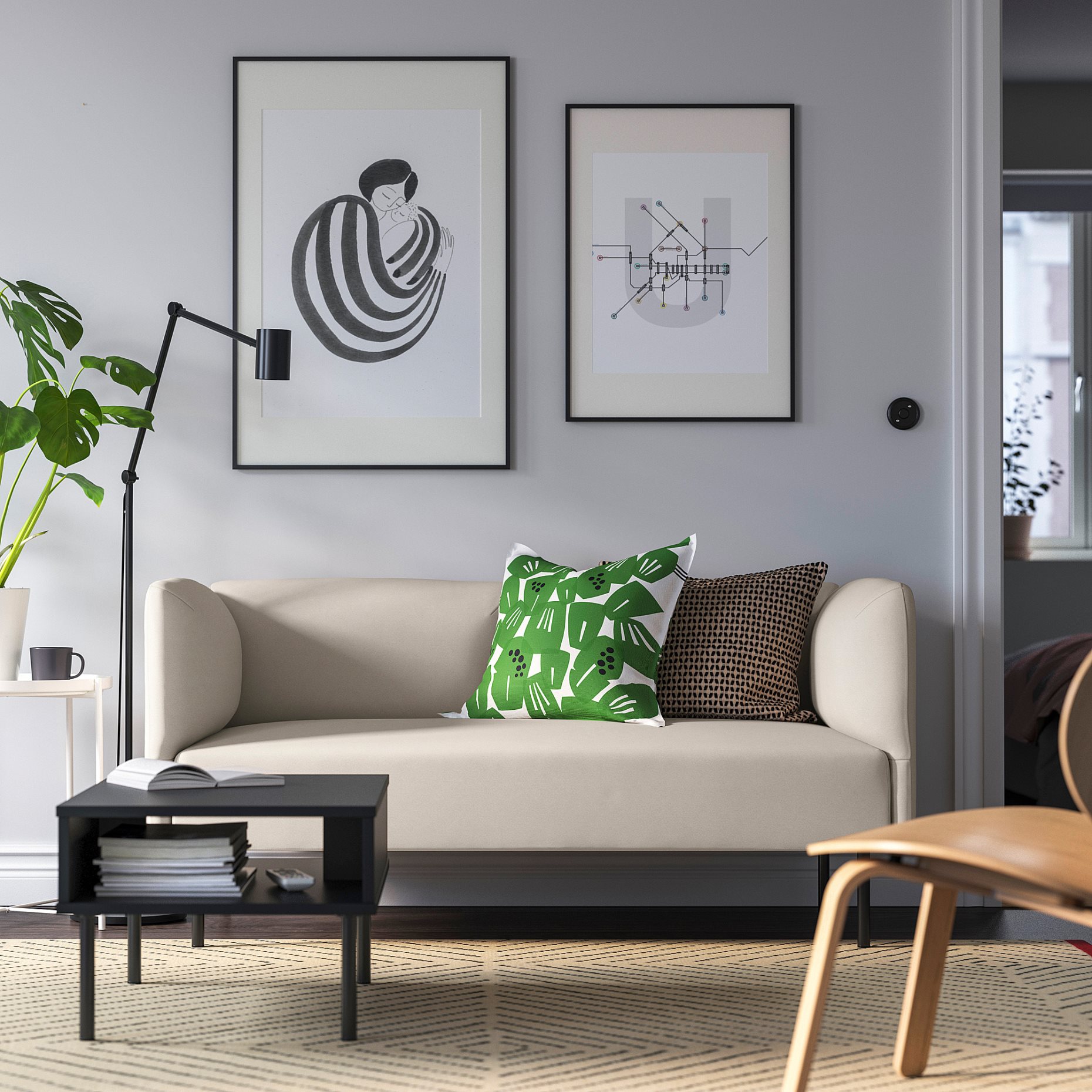 LILLEHEM, 2-seat modular sofa, 194.712.79