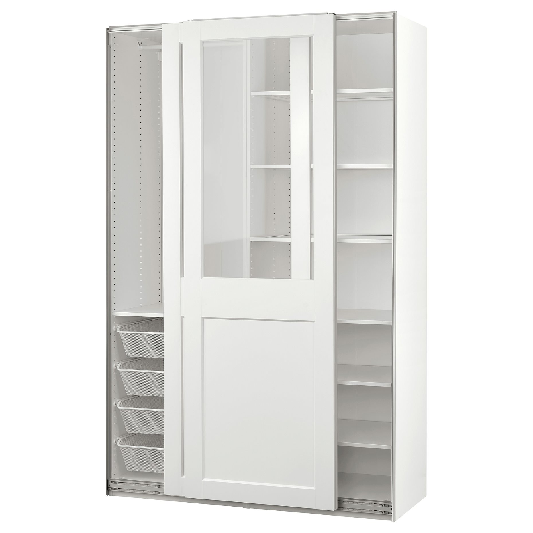 PAX/GRIMO, wardrobe combination, 150x66x236 cm, 195.031.81
