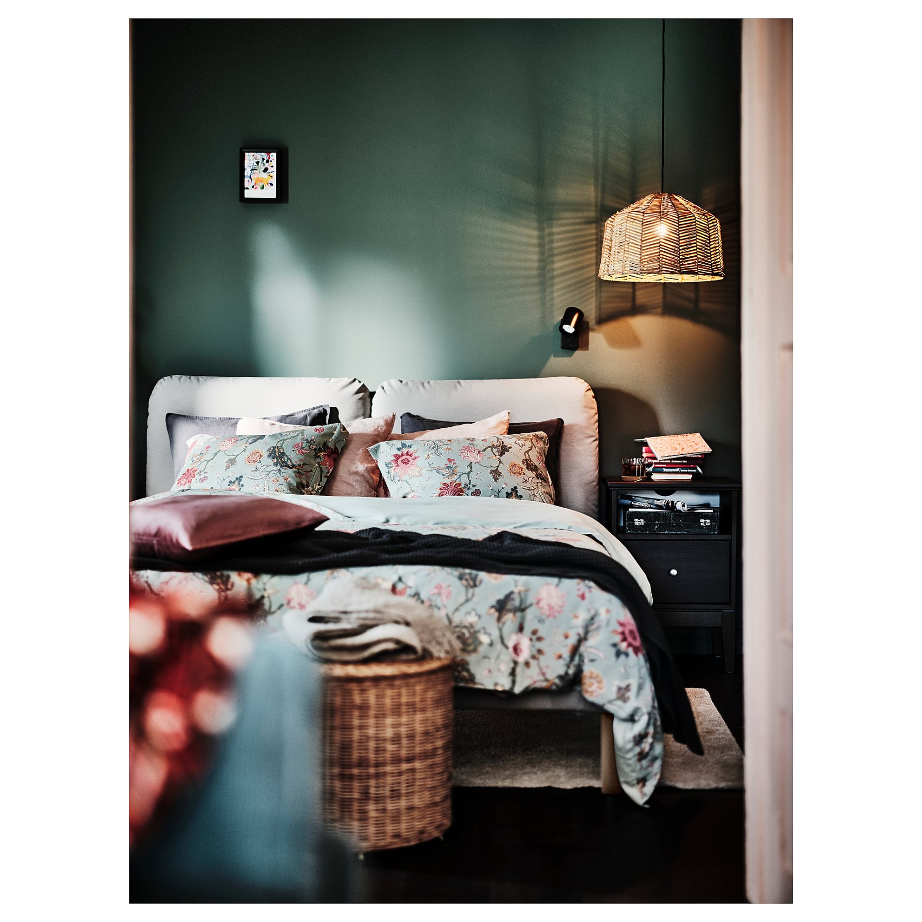 KAPPELAND/HEMMA, φωτιστικό οροφής/ρατάν, 195.257.86