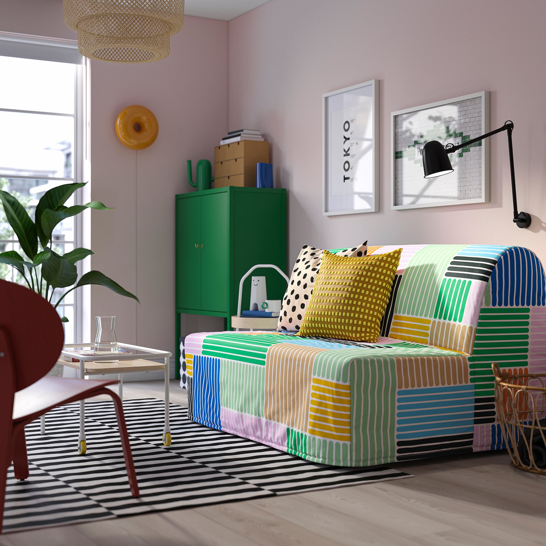 LYCKSELE HÅVET, 2-seat sofa-bed, 195.616.99