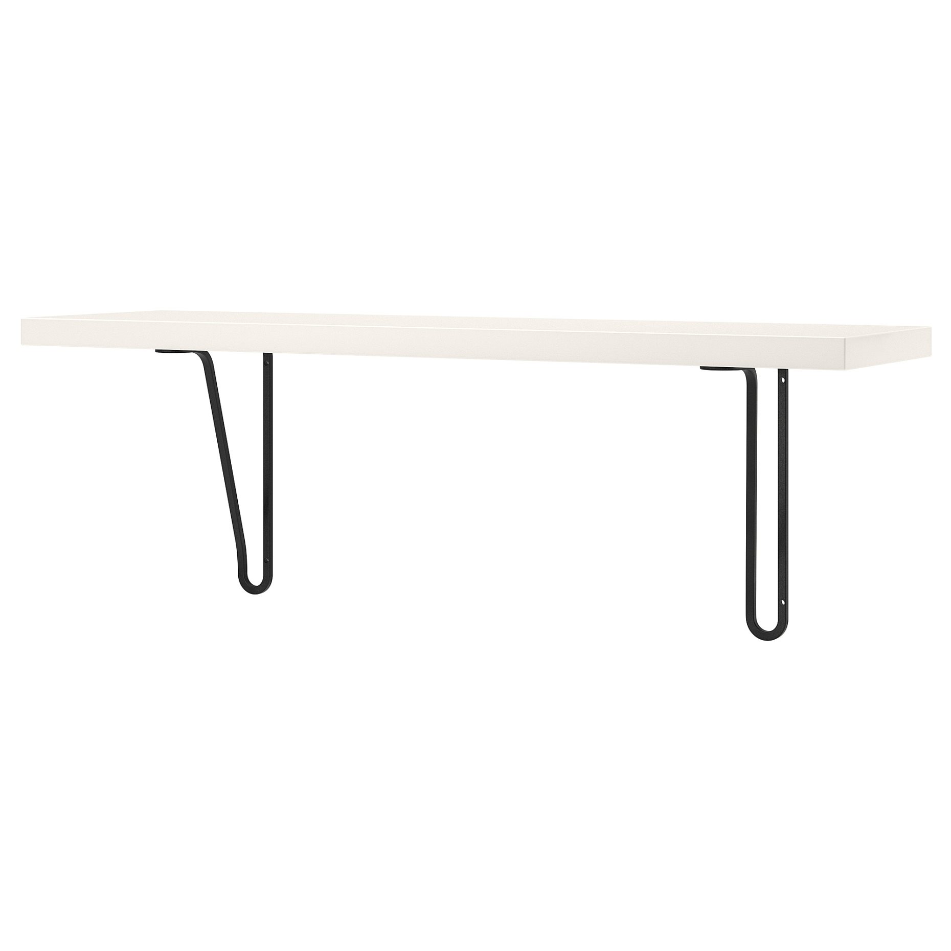 BERGSHULT/FORLAGGARE, ράφι τοίχου, 80x20 cm, 195.727.92