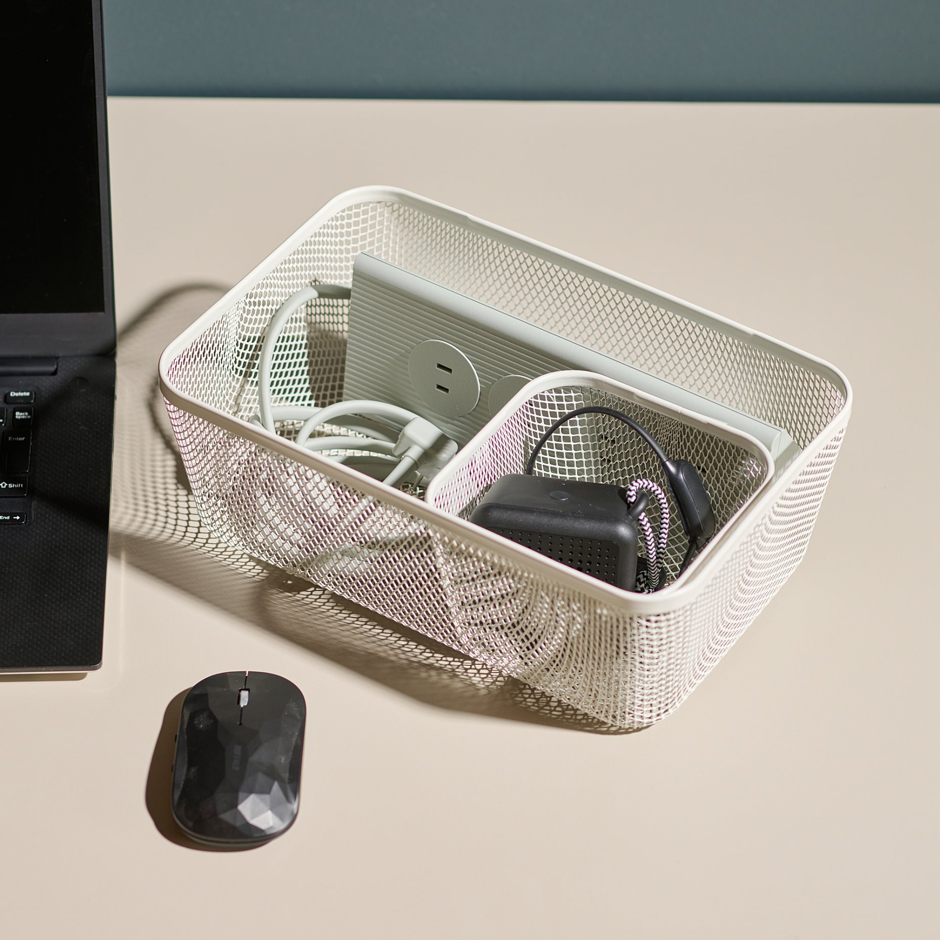 IKEA 365+, τετράγωνο μεταλλικό καλάθι τροφίμων με καπάκι, 15x15x11 cm, 195.808.72