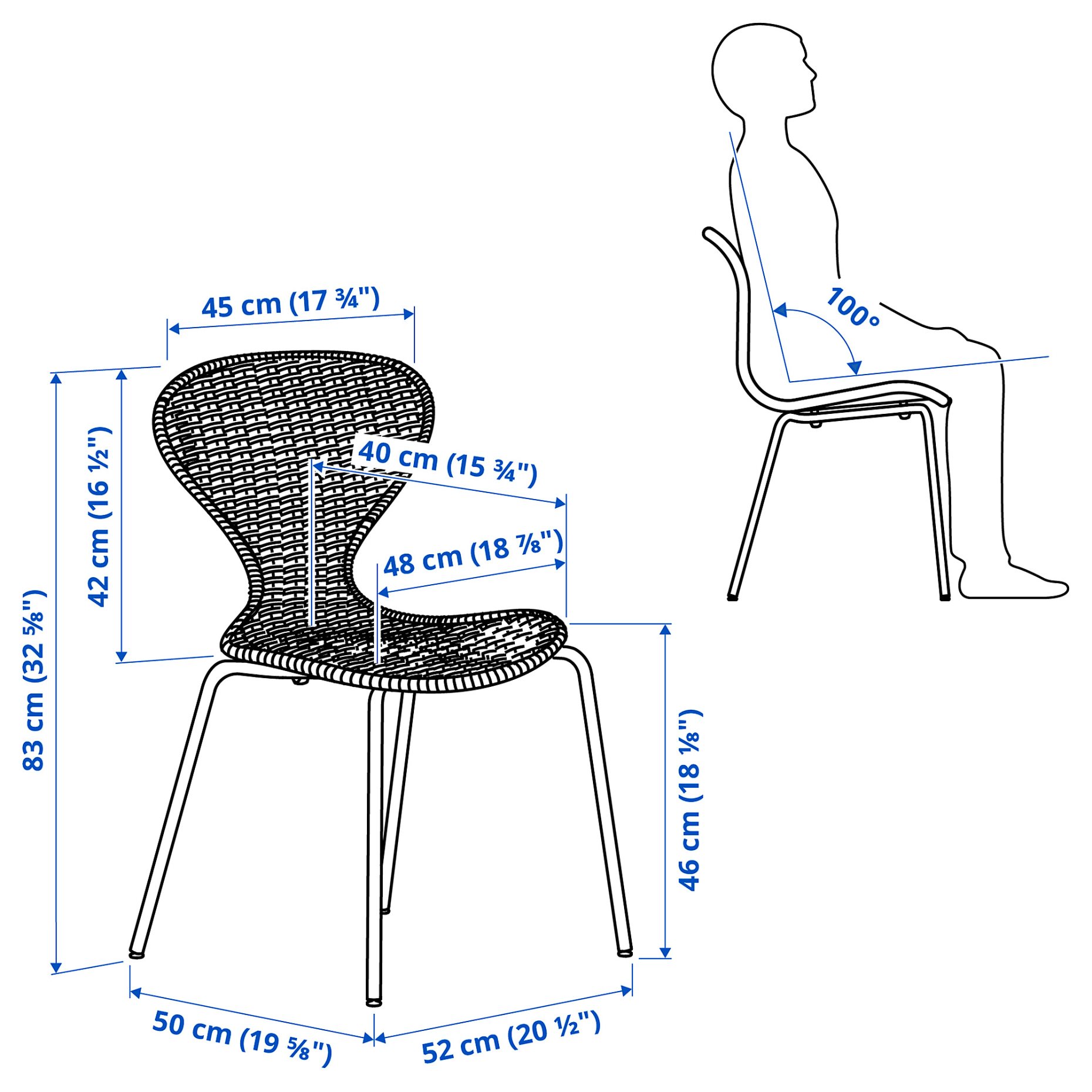 SKÅLSTA, table and 4 chairs, 140x80 cm, 196.089.89