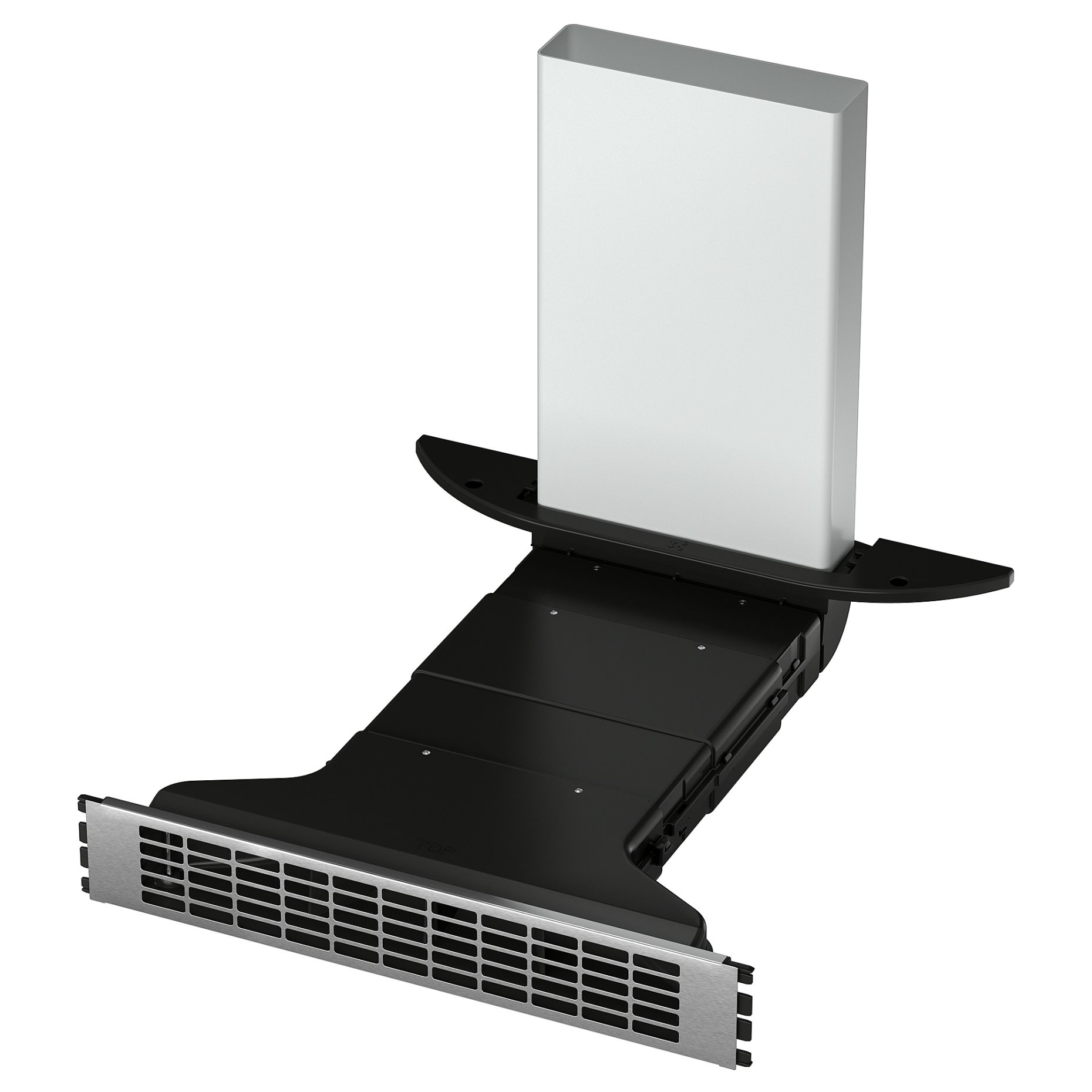 TÄCKNAN, induction hob/interior extractor with recirculation kit/IKEA 500, 83 cm, 196.125.14