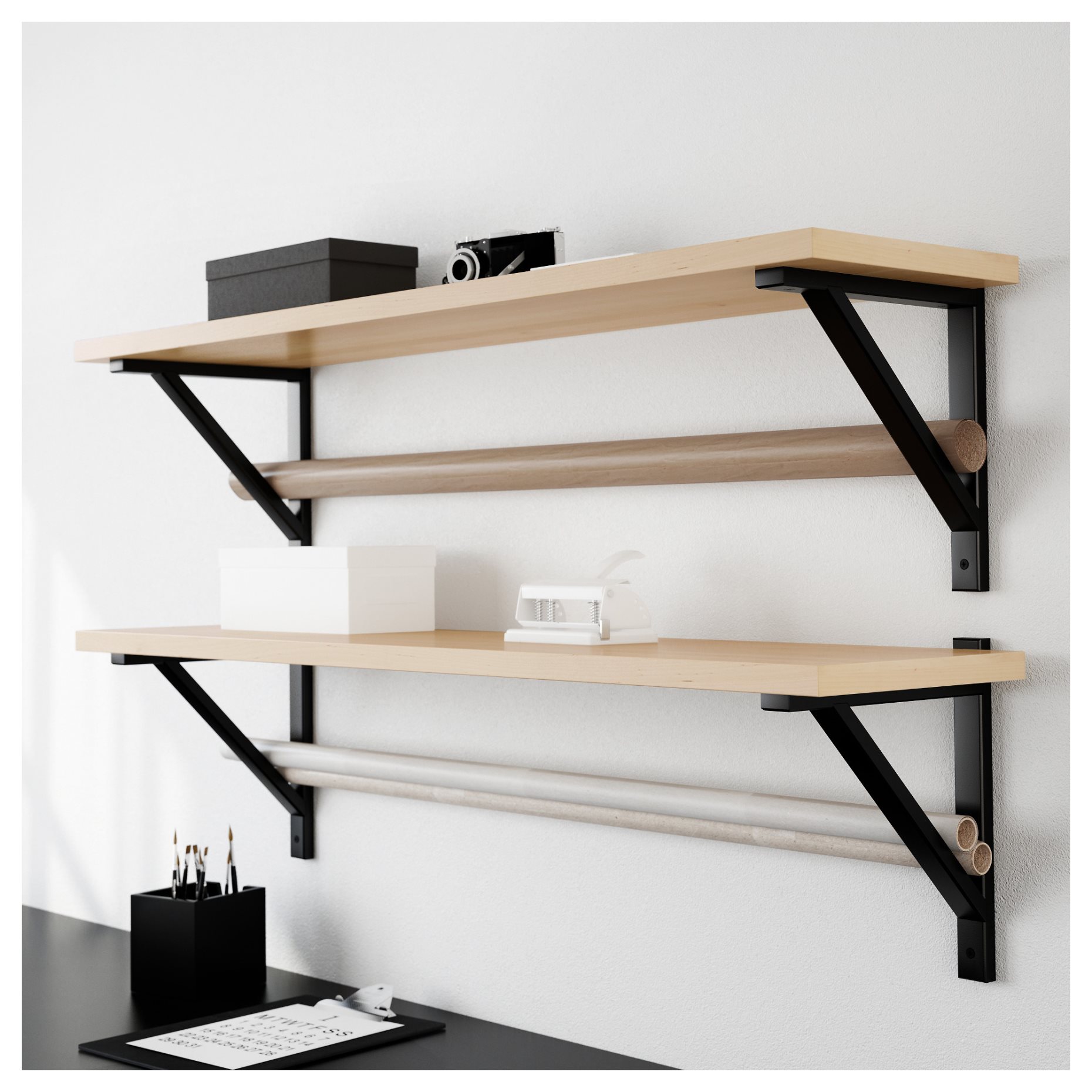 EKBY JARPEN, shelf, 200.250.47