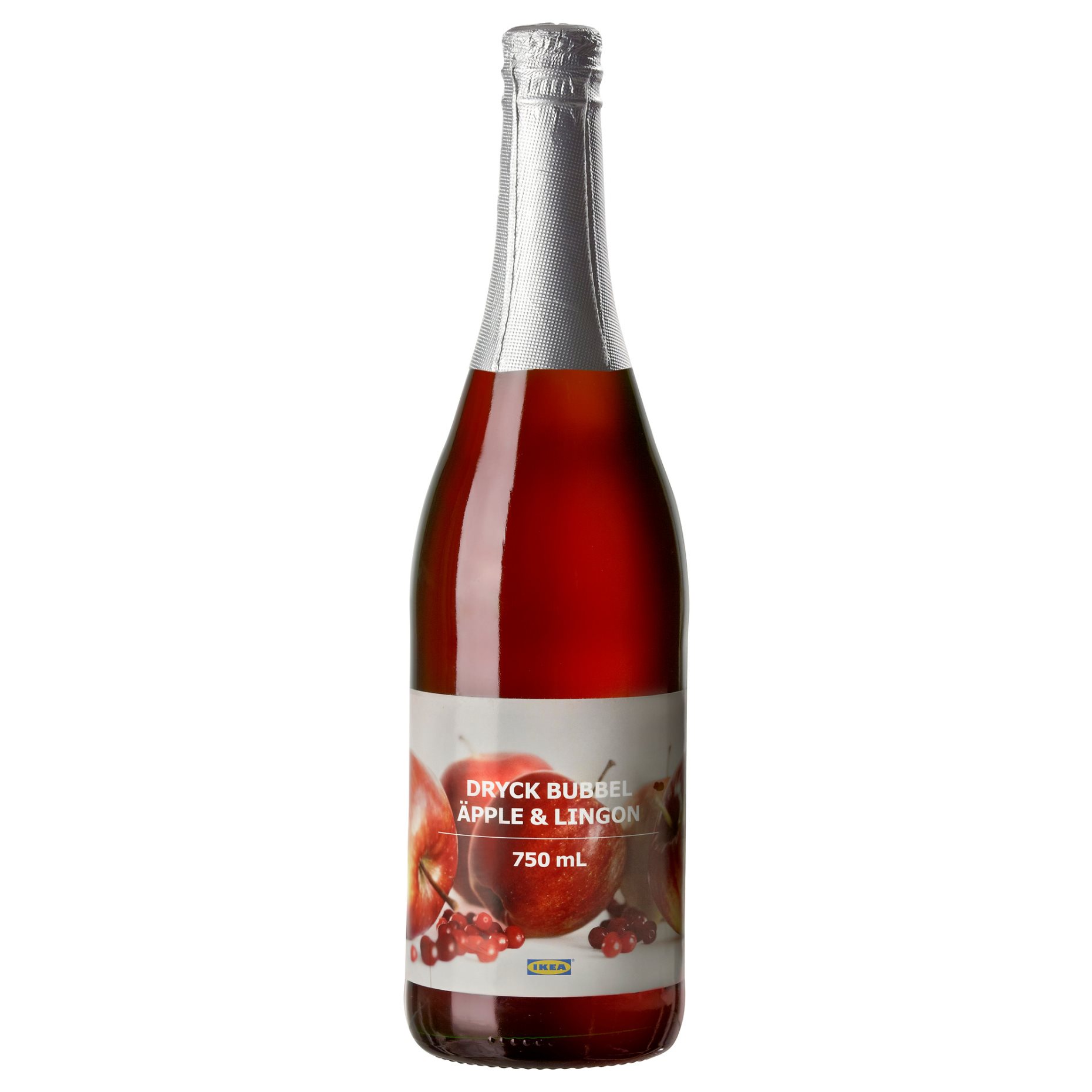 DRYCK BUBBEL, sparkling apple & lingonberry drink, 202.267.67