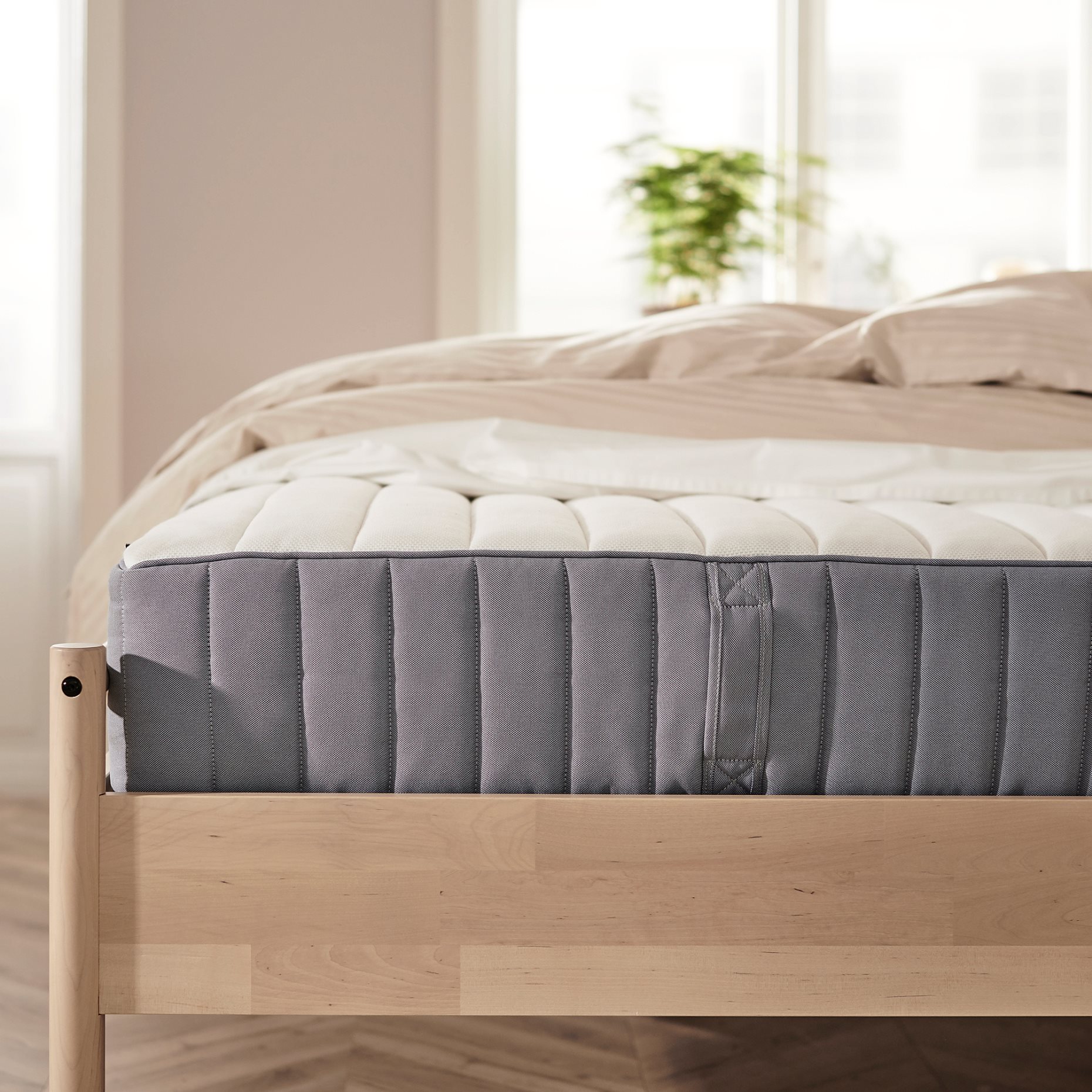 VALEVÅG, pocket sprung mattress/extra firm, 140x200 cm, 204.699.25