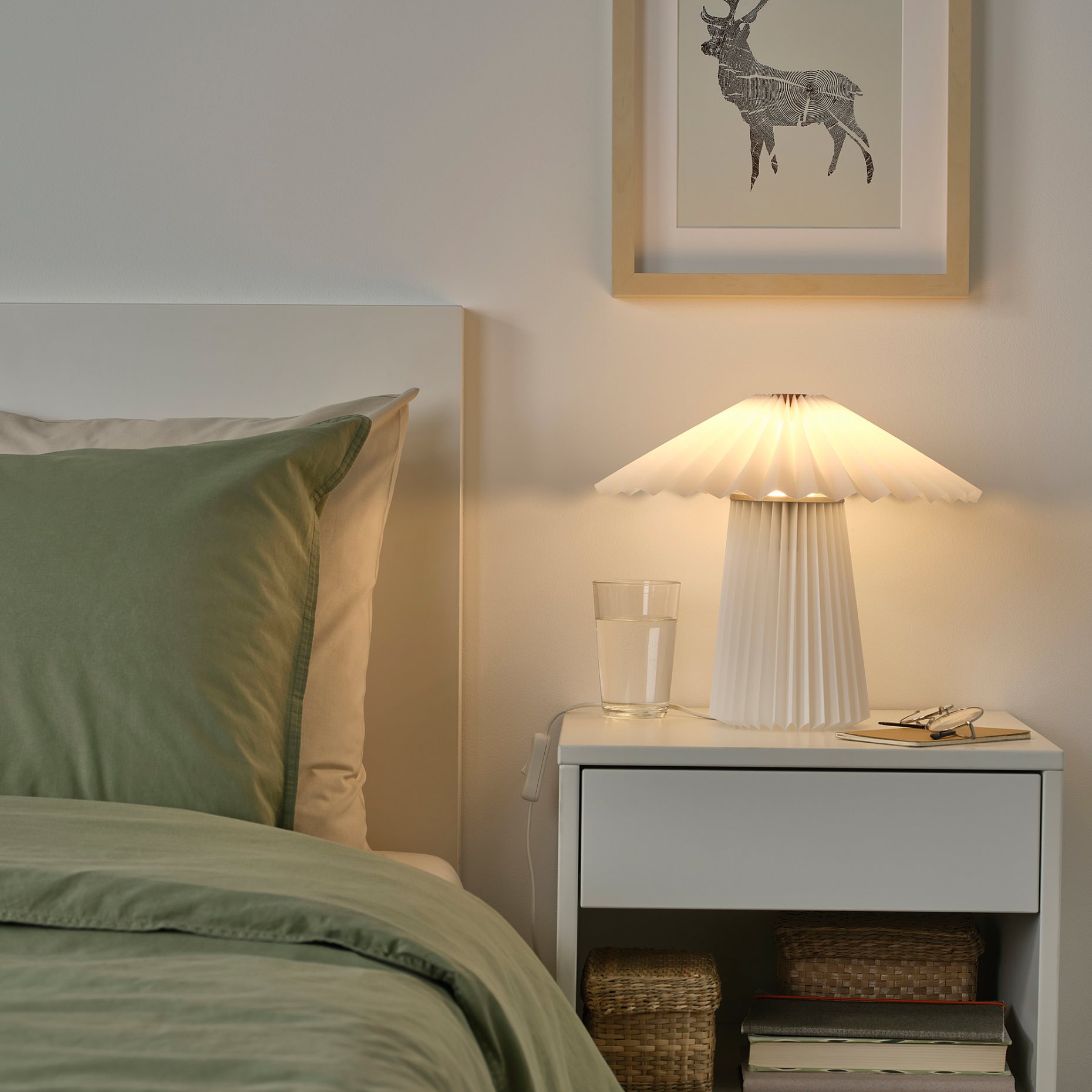 KUDDLAVA, table lamp, 28 cm, 204.924.88