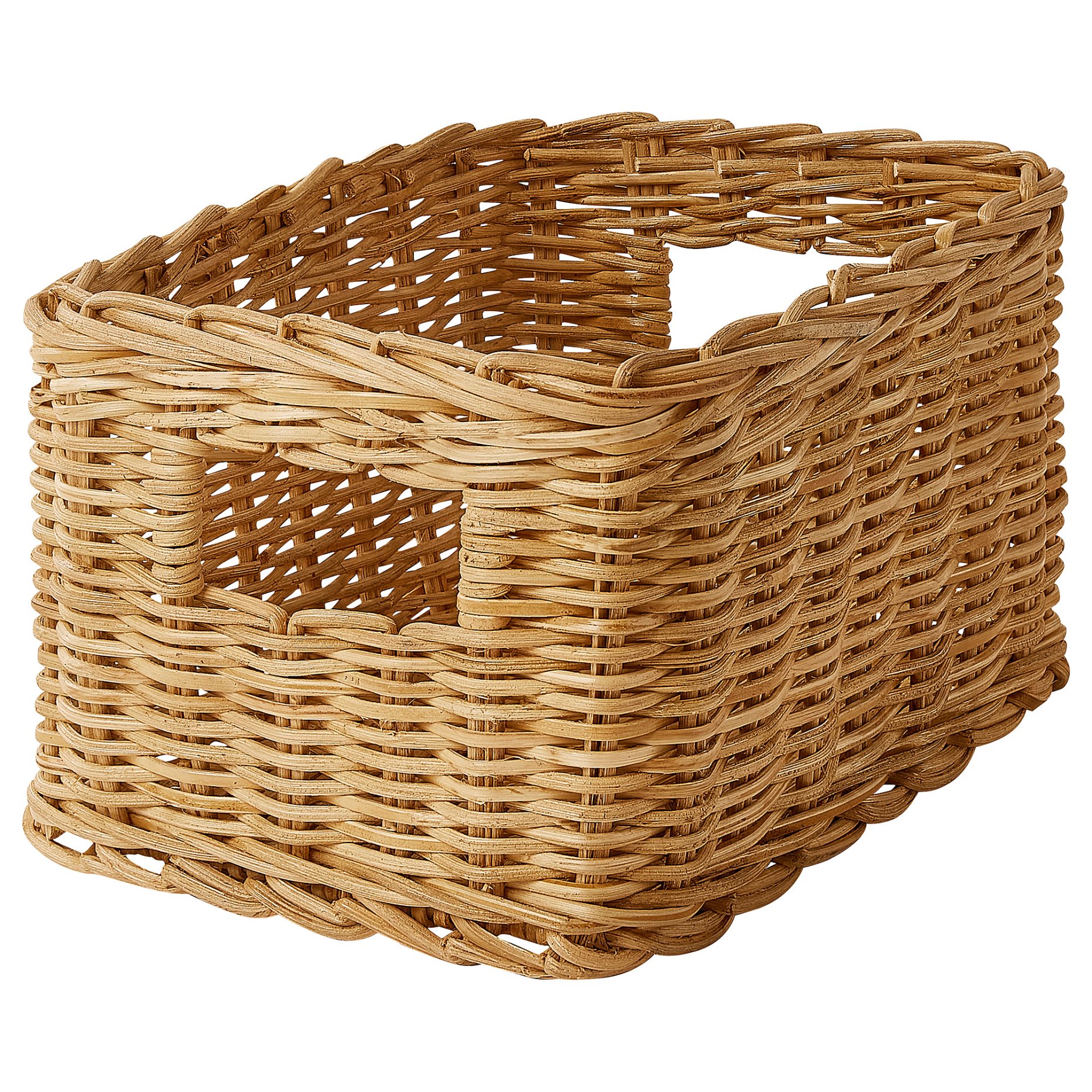 TRUMMIS, basket/handmade, 18x25x14 cm, 205.008.17