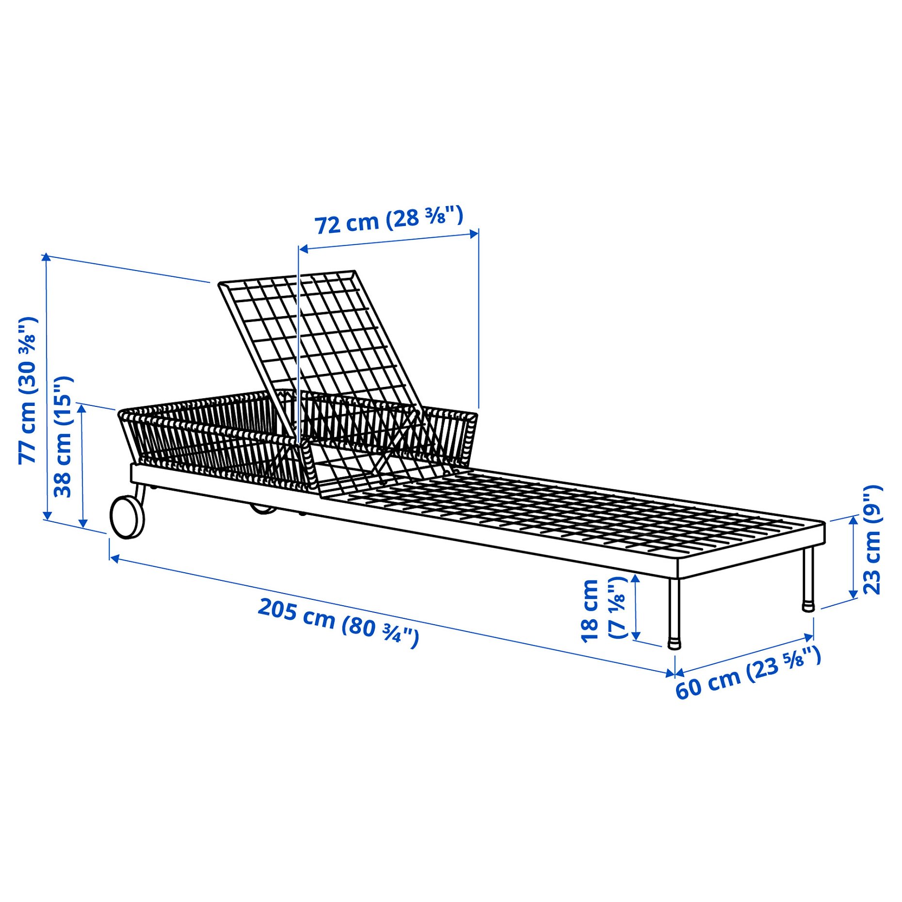 SEGERÖN, ξαπλώστρα, 205.107.98
