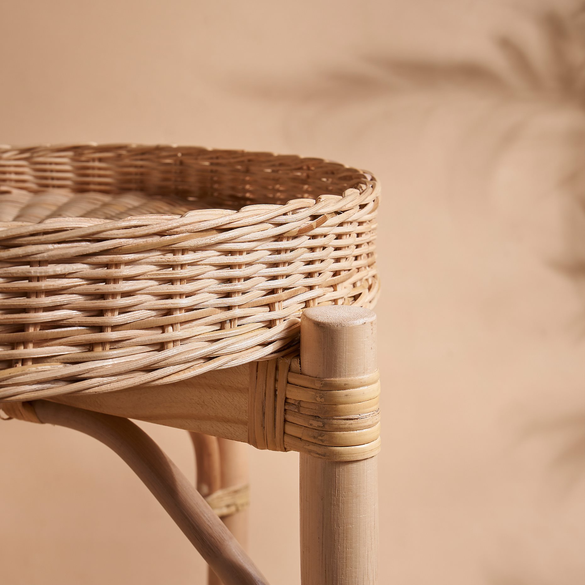 TOLKNING, bedside table/handmade, 52 cm, 205.126.60