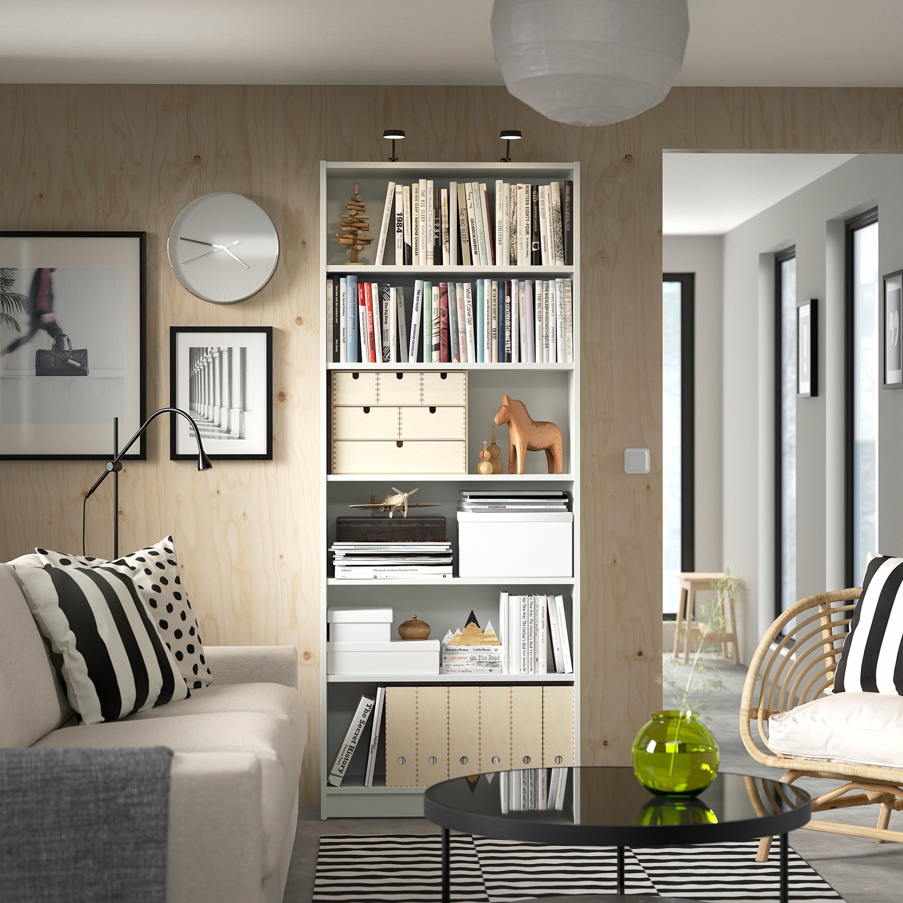 BILLY, bookcase, 80x28x202 cm, 205.220.46