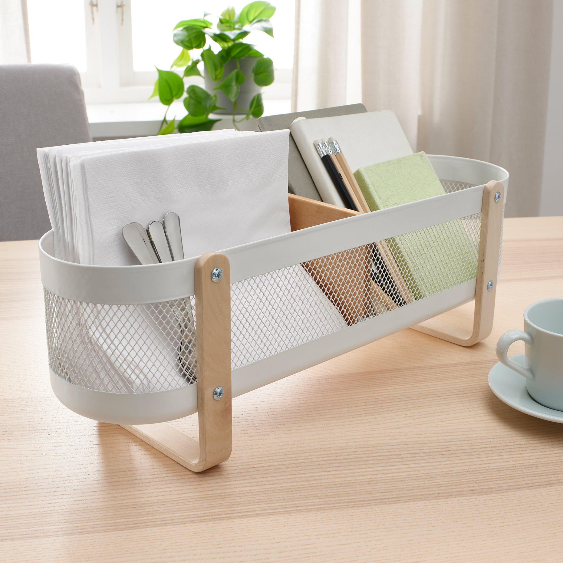 RISATORP, desk organiser, 50x16x17 cm, 205.404.94