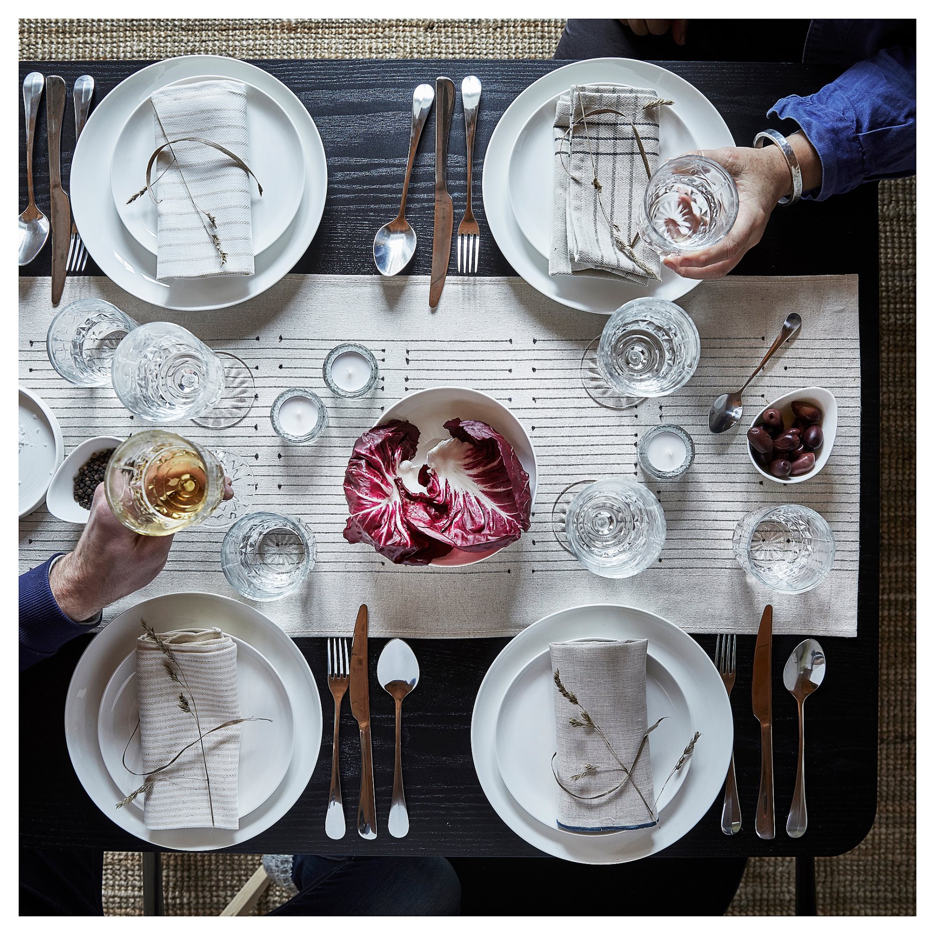 VÅRARV, table-runner, 35x150 cm, 205.458.54