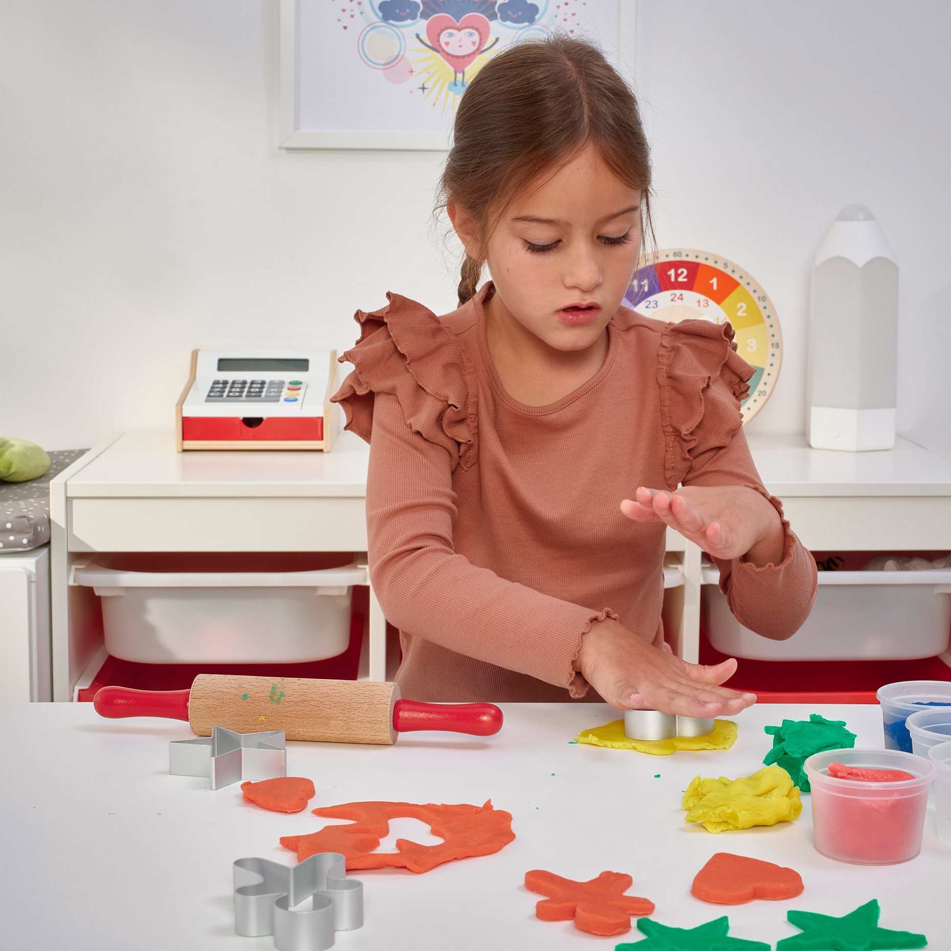 MÅLA, 4-piece modelling dough toolset, 205.594.07