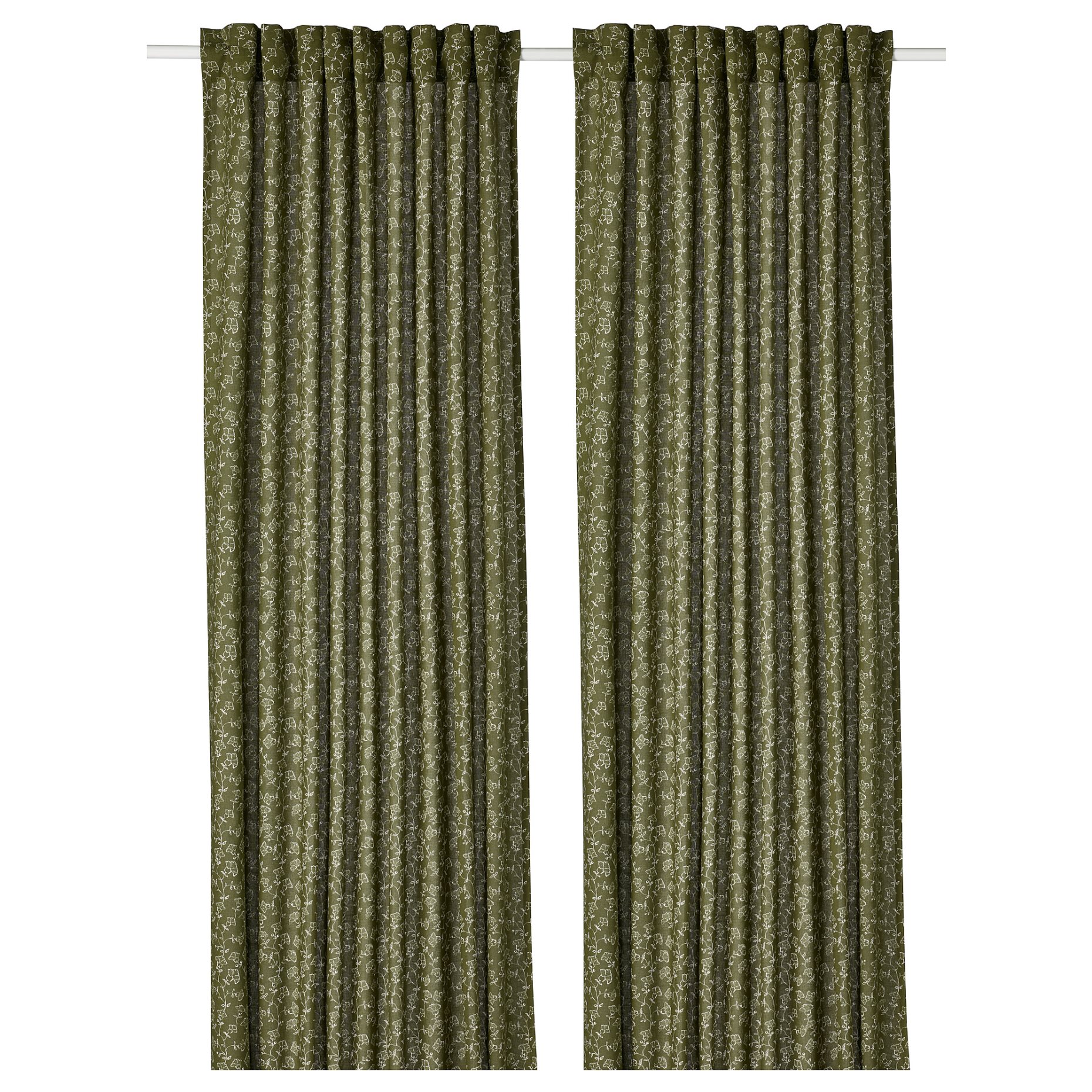 TRYSTÄVMAL, κουρτίνα, 2 τεμ. 145x300 cm, 205.597.04