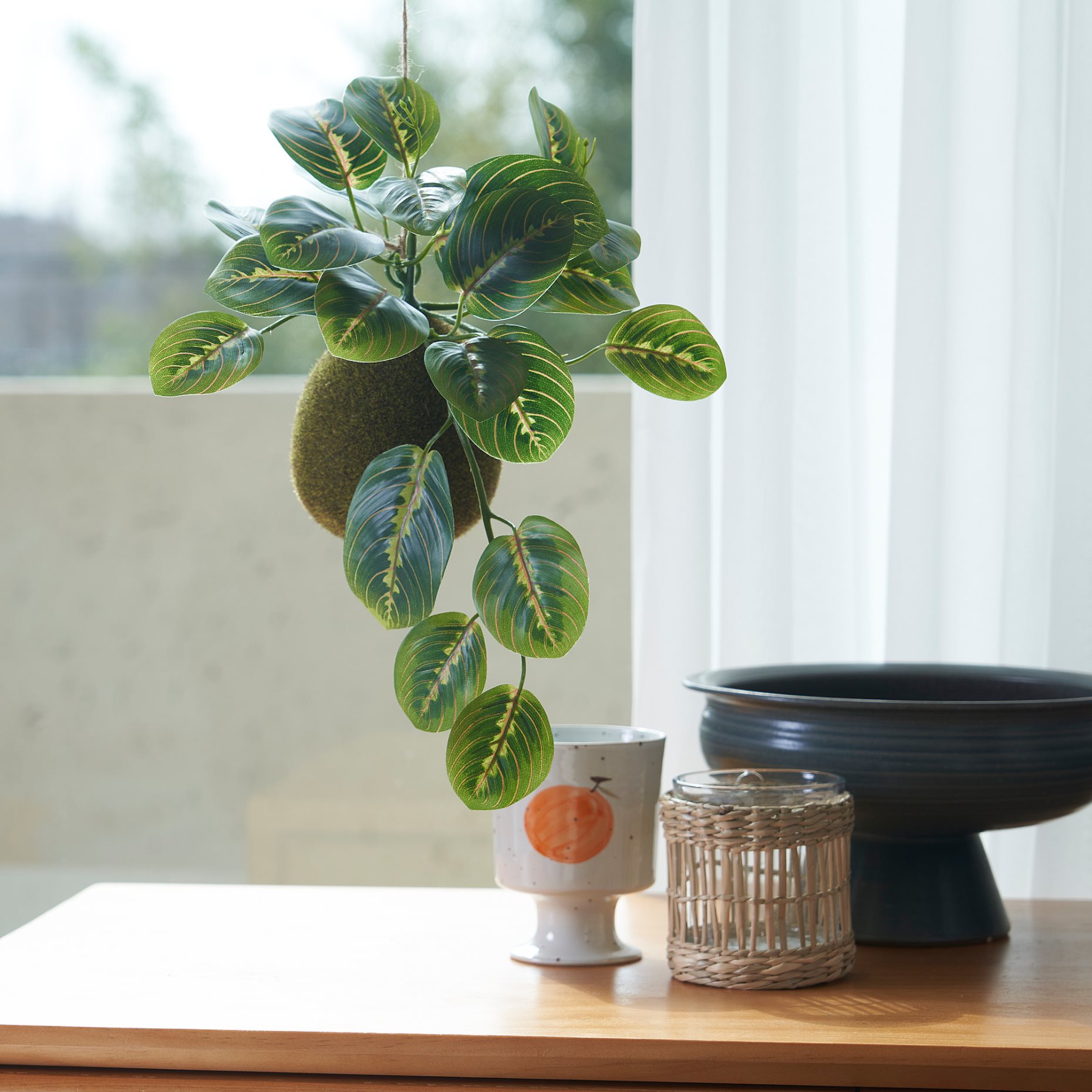 FEJKA, artificial potted plant/moss, 9 cm, 205.599.64