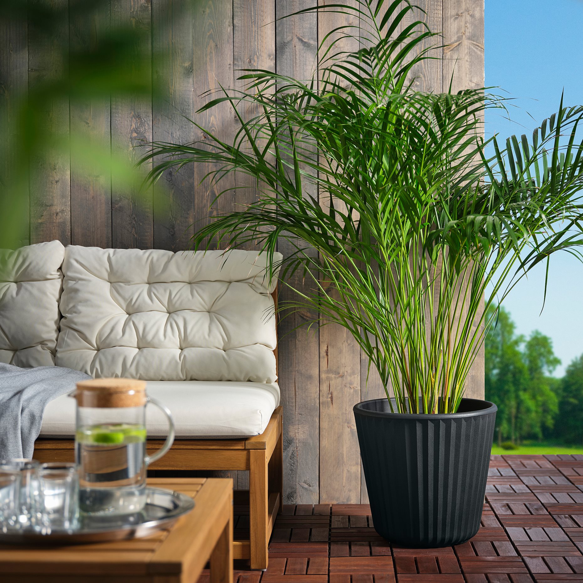 BJORNBAMBU, plant pot/in/outdoor, 32 cm, 205.612.93