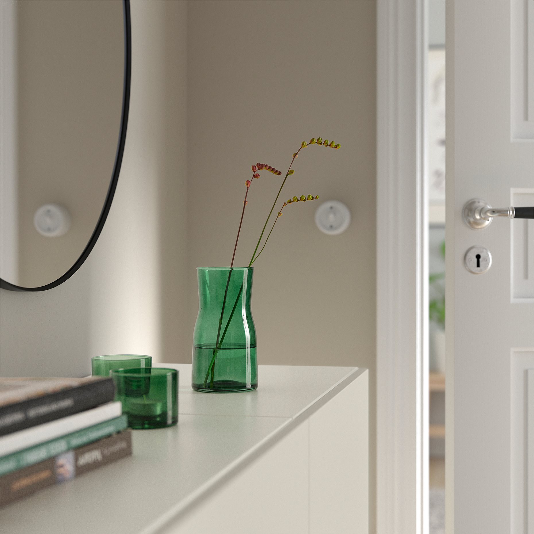 TIDVATTEN, βάζο, 17 cm, 205.627.73