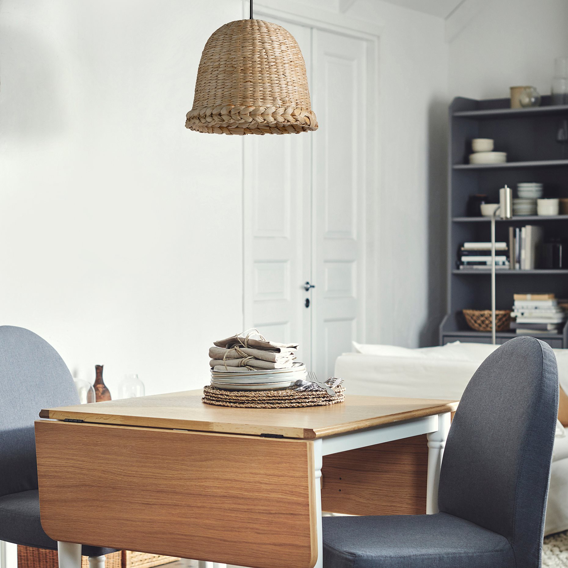 MÄVINN, handmade pendant lamp shade, 30 cm, 205.877.78