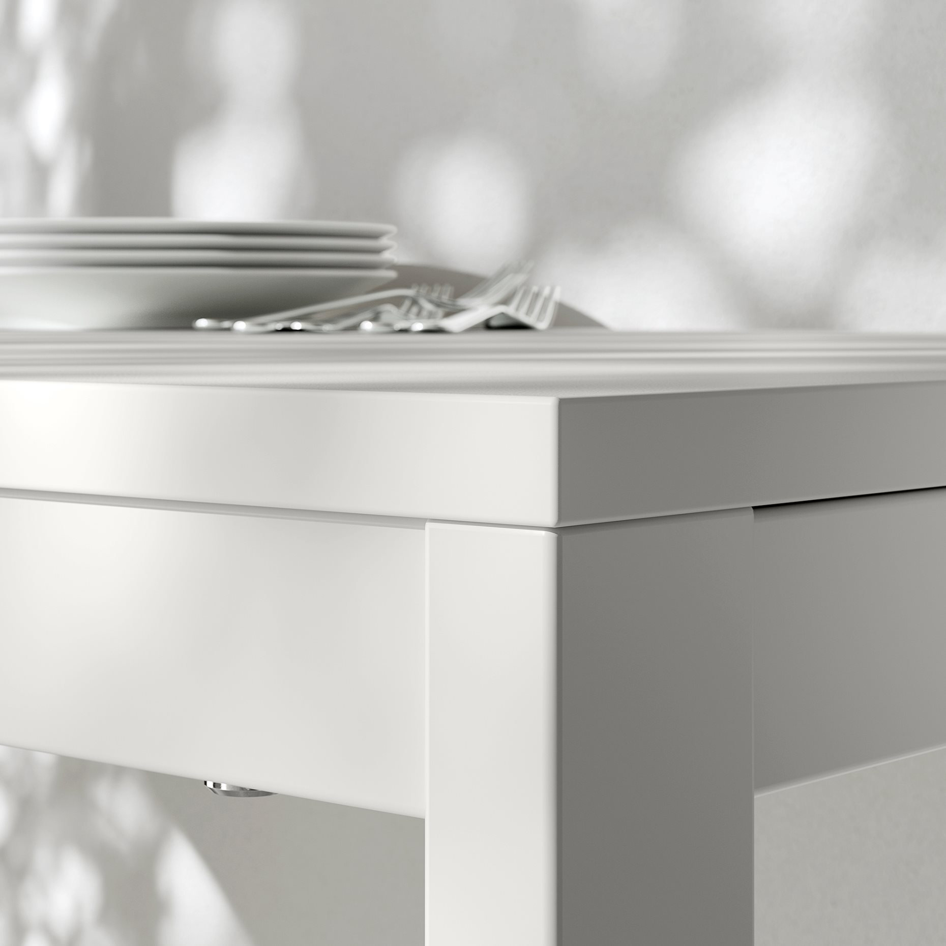 VIHALS, extendable table, 120/180x74 cm, 205.897.77