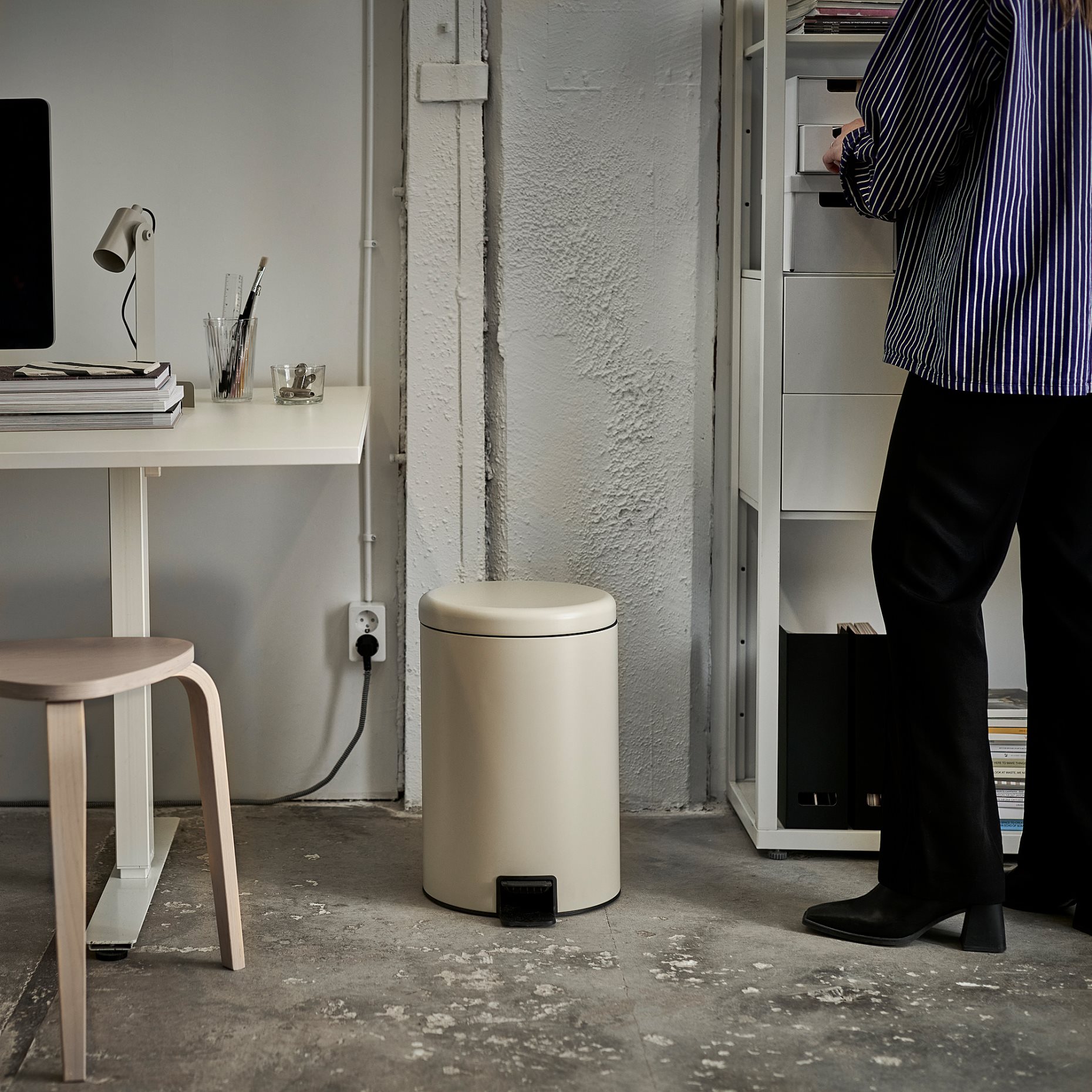 STENTRAPPA, pedal bin, 18 l, 205.953.87