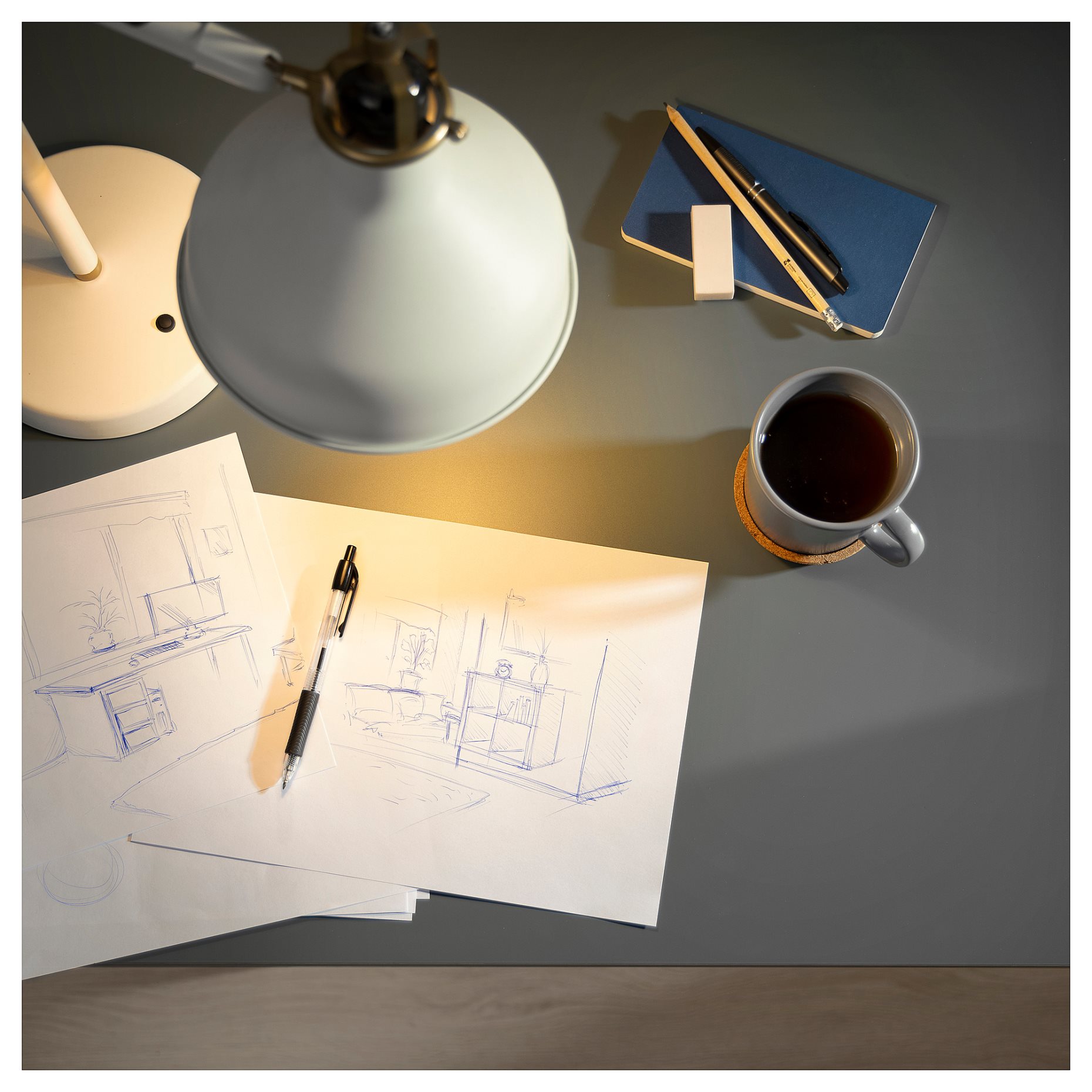 LAGKAPTEN, table top, 120x60 cm, 205.961.84