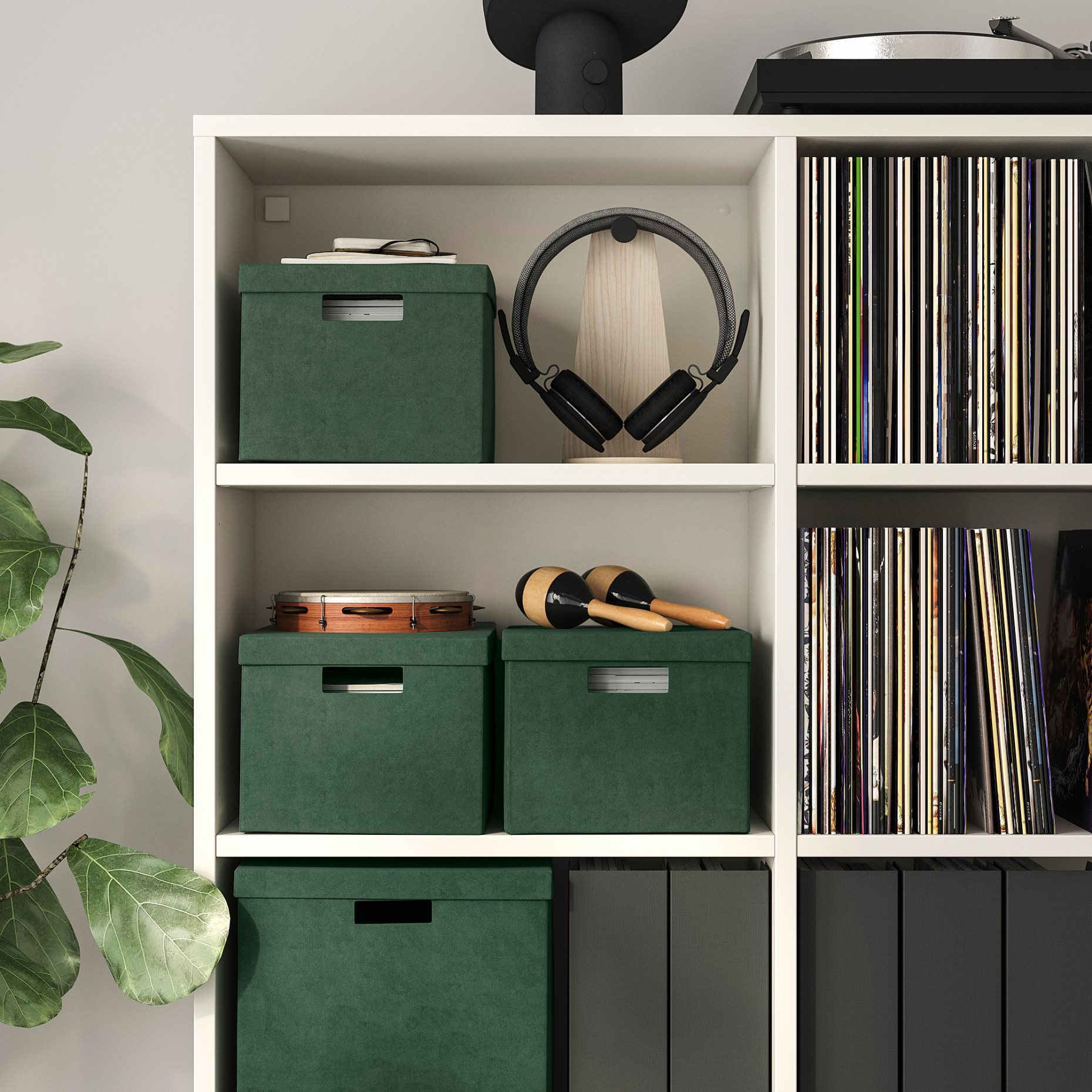 GJÄTTA, storage box with lid, 25x35x20 cm, 205.996.77