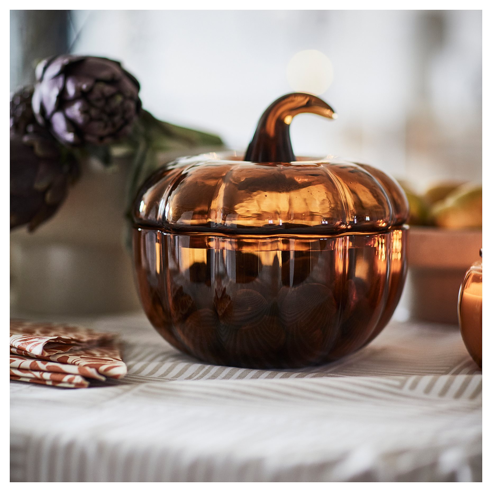 HOSTAGILLE, διακοσμητικό μπολ με καπάκι, 19 cm, 206.003.17