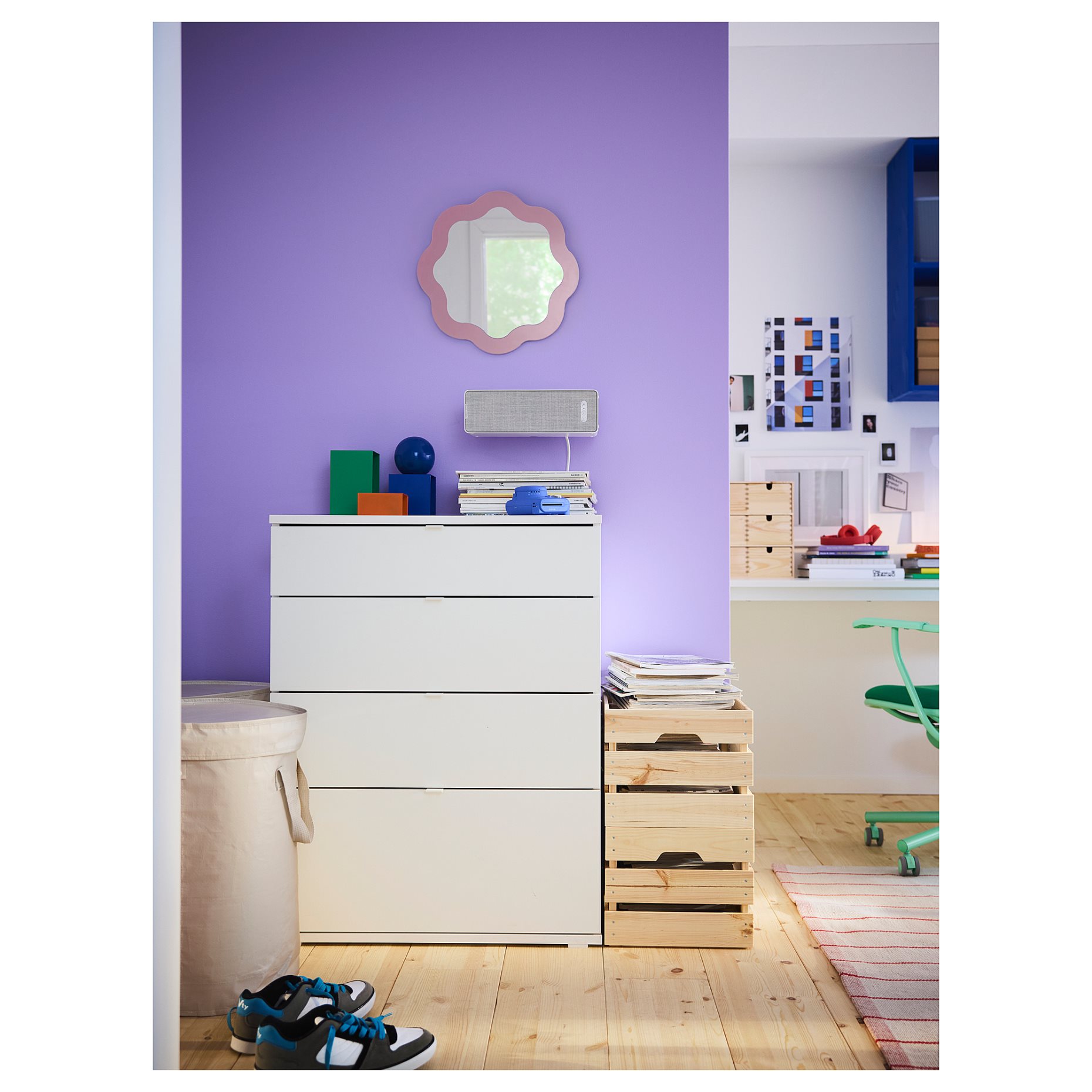 PRUNKHALLON, καθρέφτης, 40 cm, 206.017.84