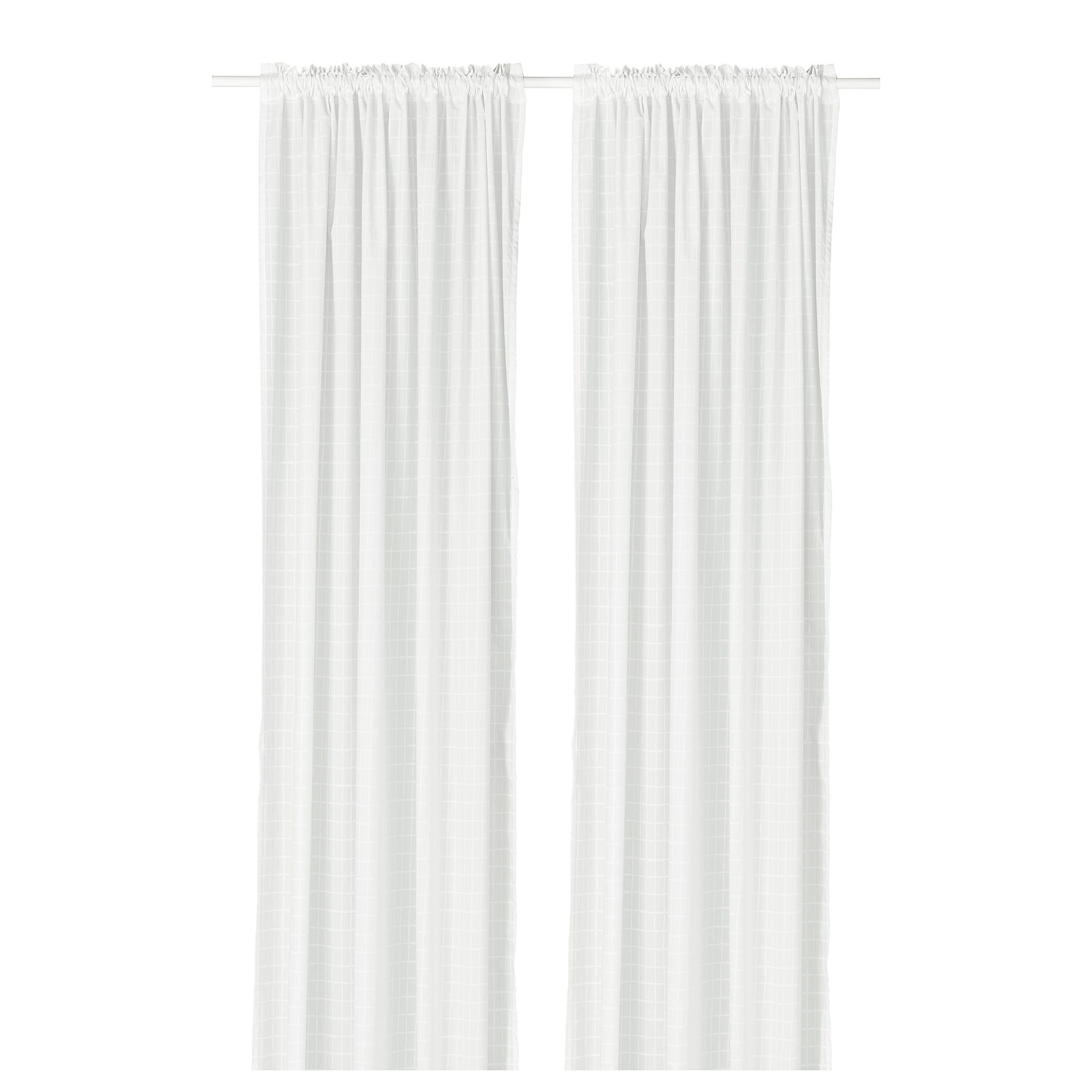 MÄSTERROT, curtains with heading tape/1 pair, 145x300 cm, 206.024.96