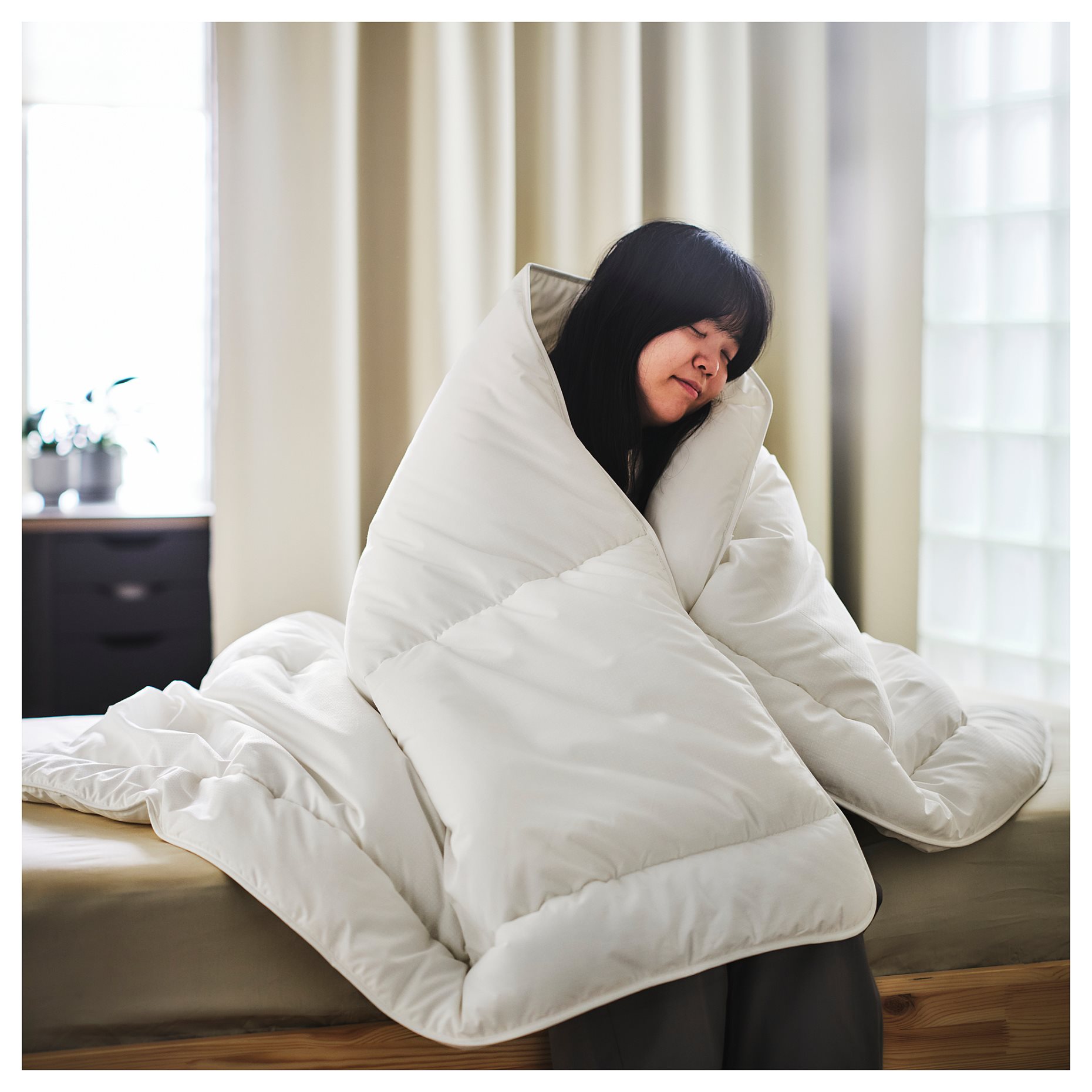 SKOGSFRÄKEN, duvet warm, 150x200 cm, 206.072.48