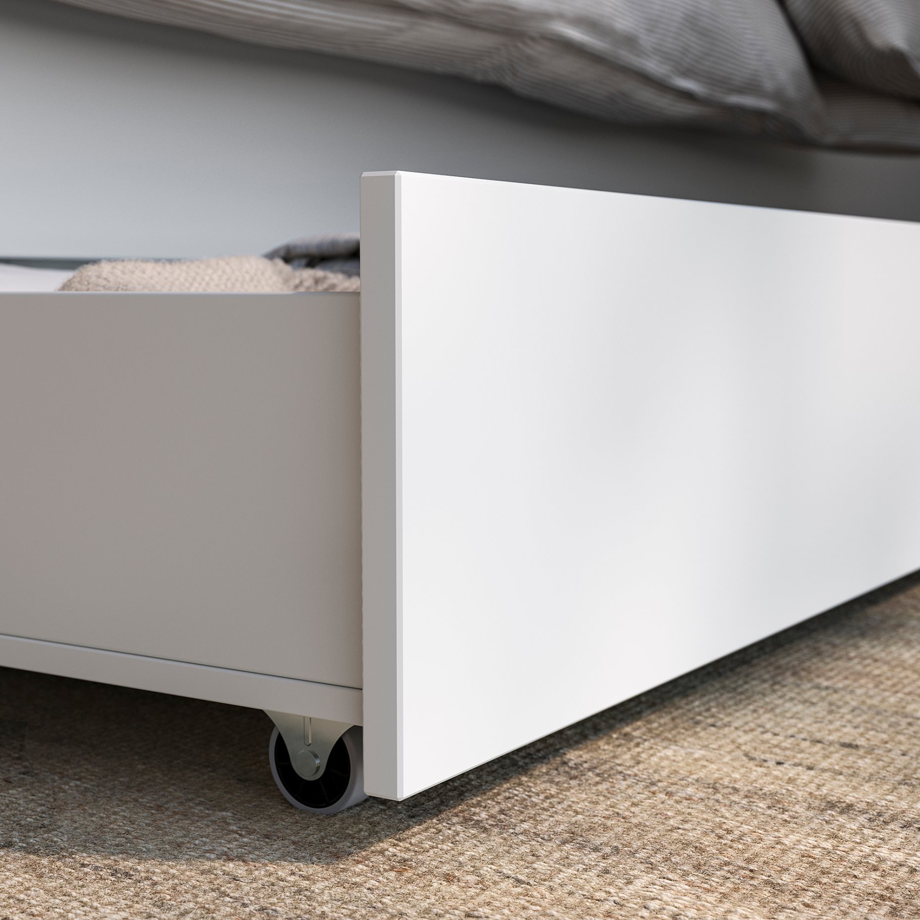 GULLABERG, bed storage box set of 2, 200 cm, 206.082.00