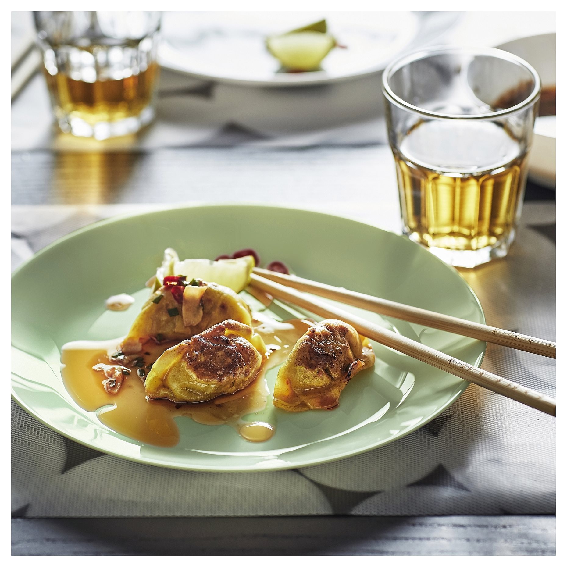 OFTAST, side plate, 19 cm, 206.082.62