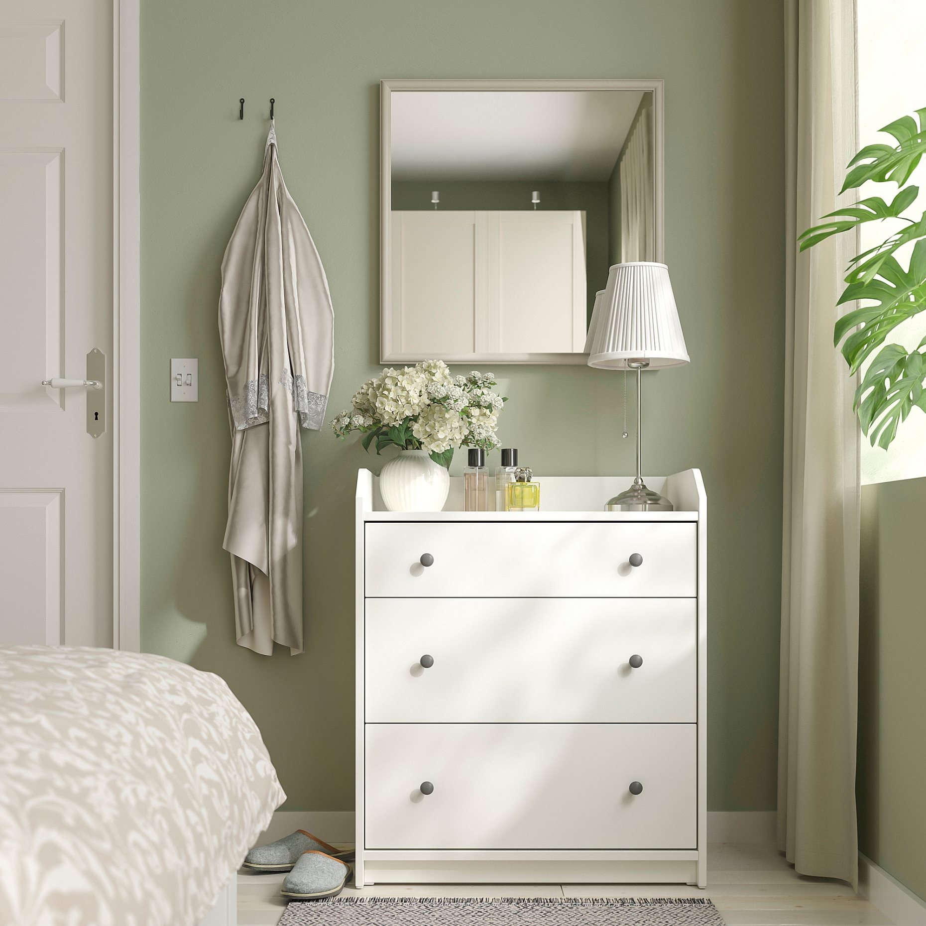 NYPONBUSKE, mirror, 65x65 cm, 206.098.84