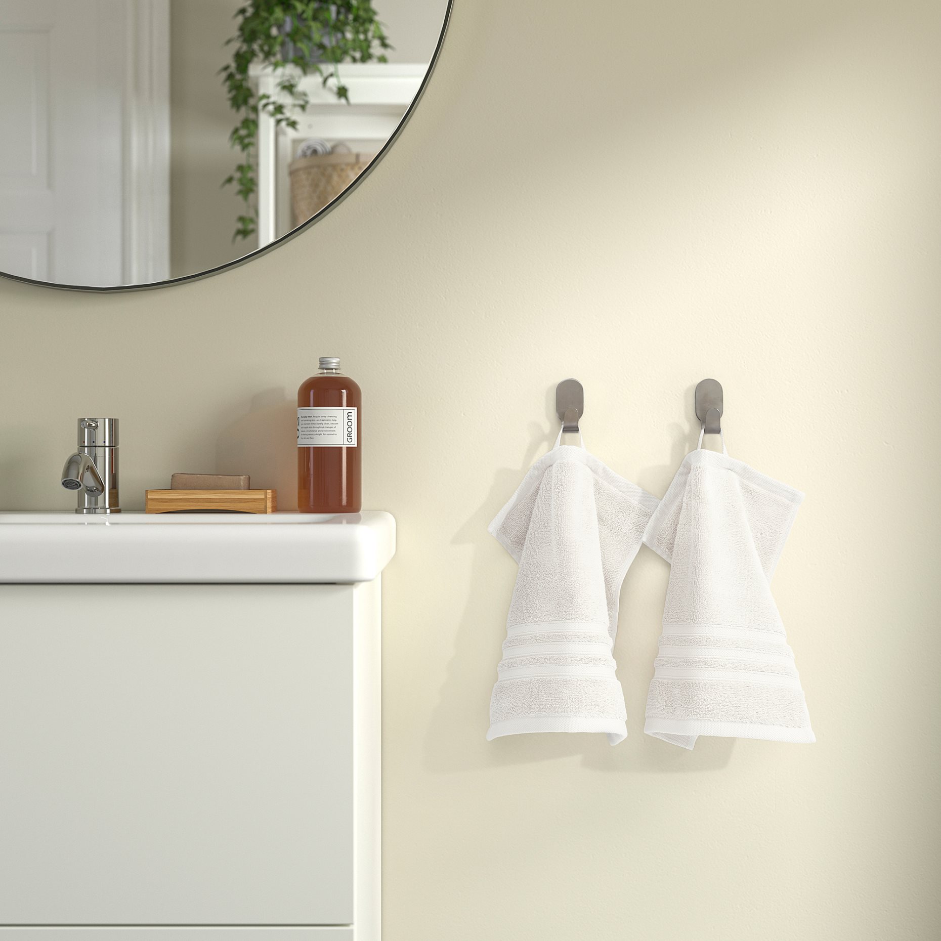 BROKGLIM, washcloth, 30x30 cm, 206.120.42