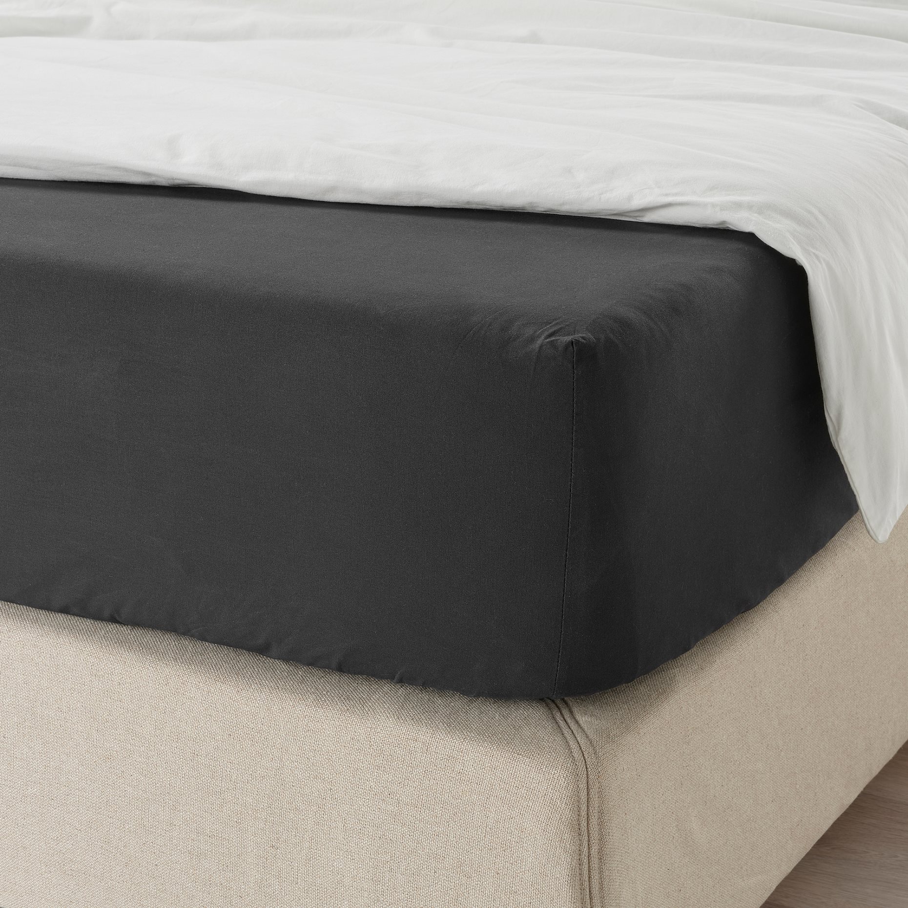 DVALA, fitted sheet, 120x200 cm, 206.212.25
