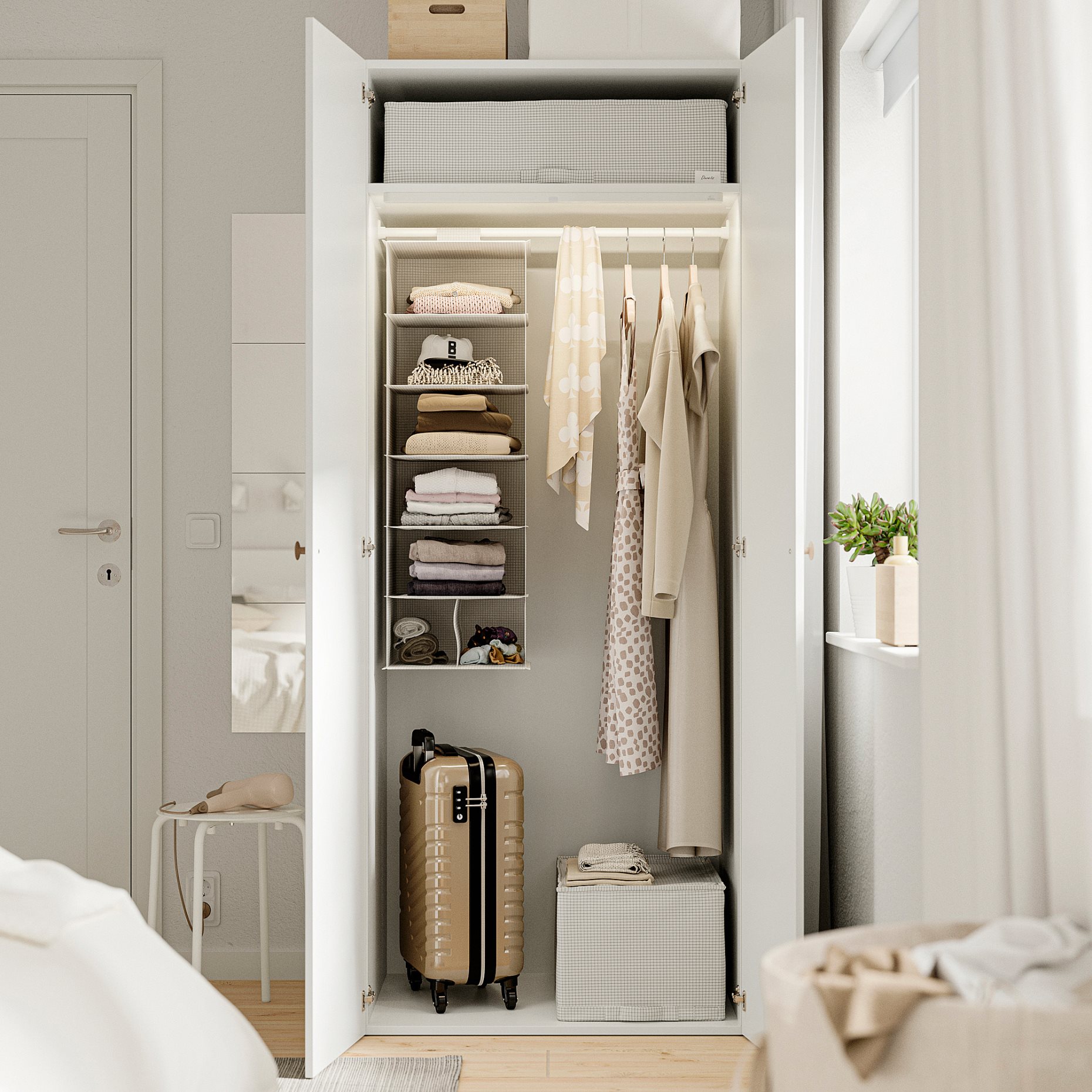 STUK, θήκη αποθήκευσης, 71x51x18 cm, 206.215.41