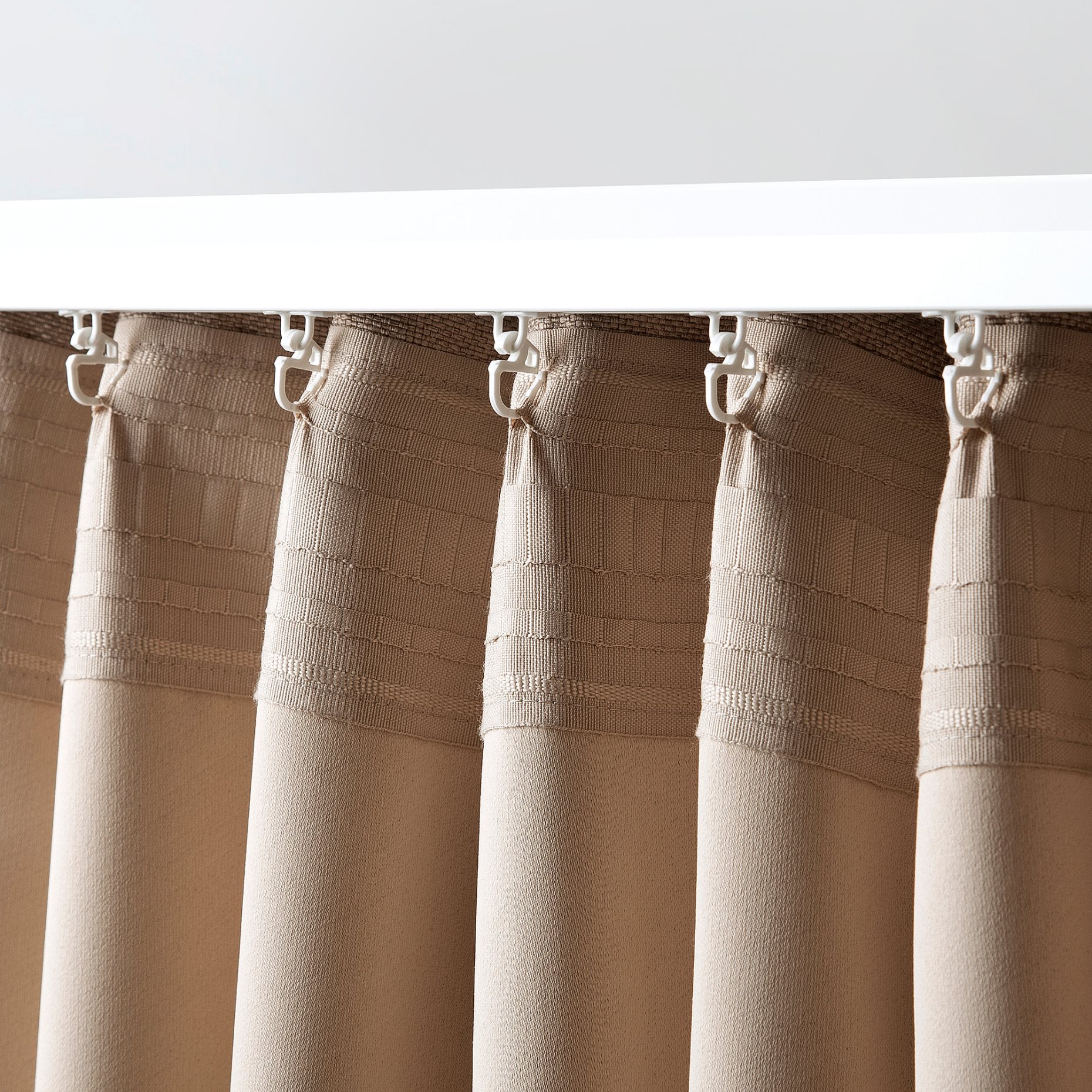 ANNAKAJSA, room darkening curtains with heading tape/1 pair, 145x280 cm, 206.364.01