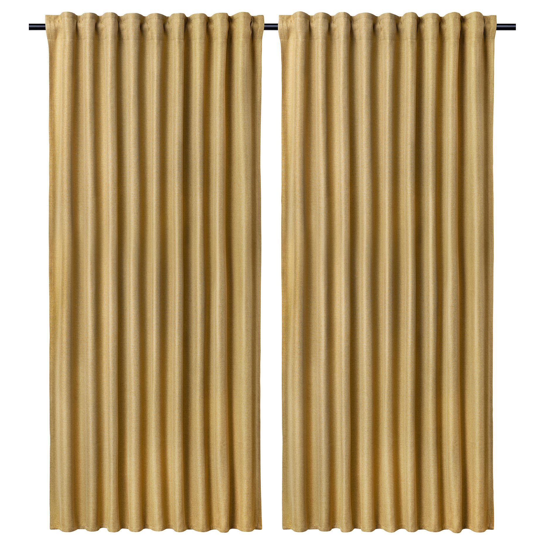 ANNAKAJSA, room darkening curtains with heading tape/1 pair, 145x280 cm, 206.408.94