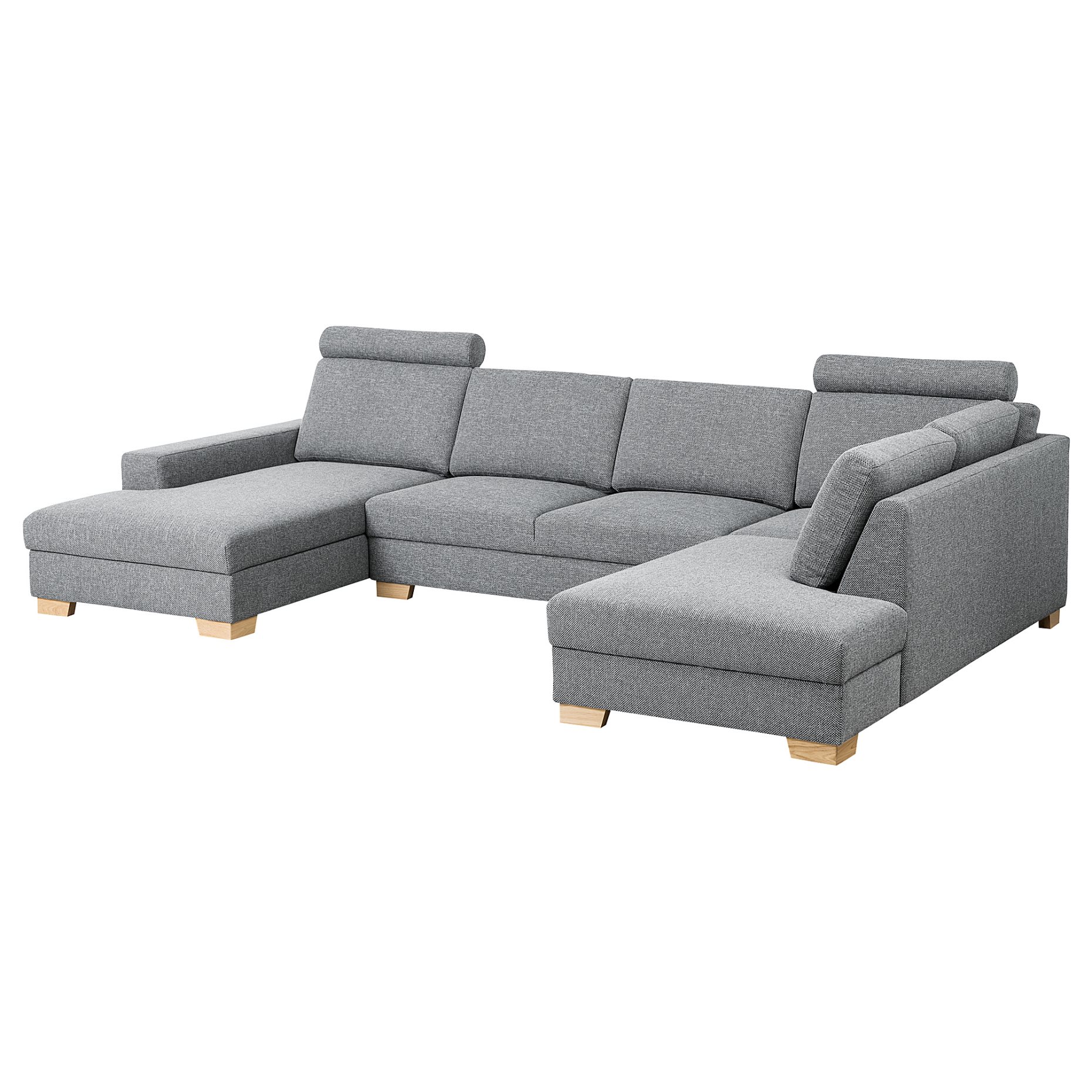 SÖRVALLEN, corner sofa 4-seat with chaise longue/left, 293.041.43