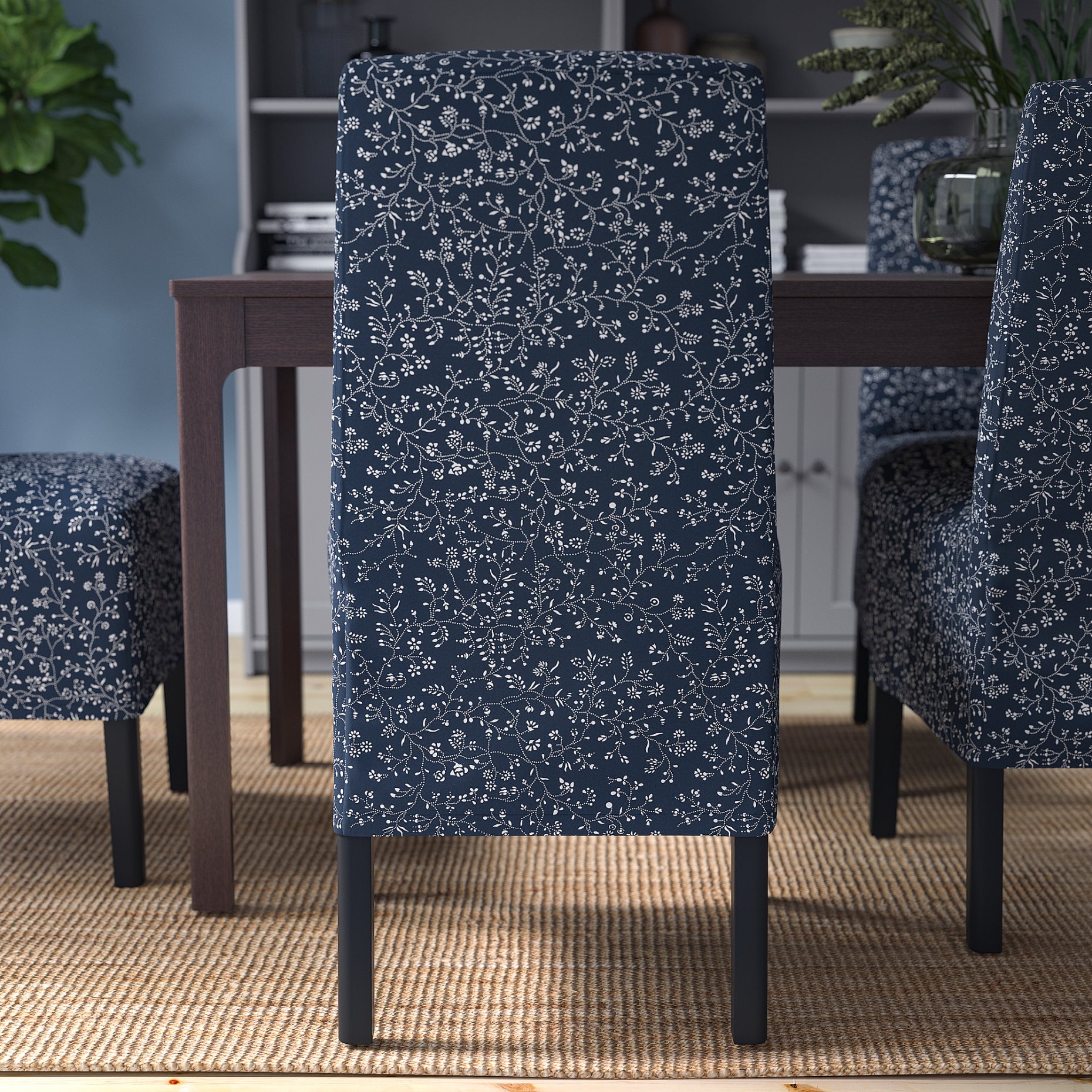 BERGMUND, chair with medium long cover, 293.842.53